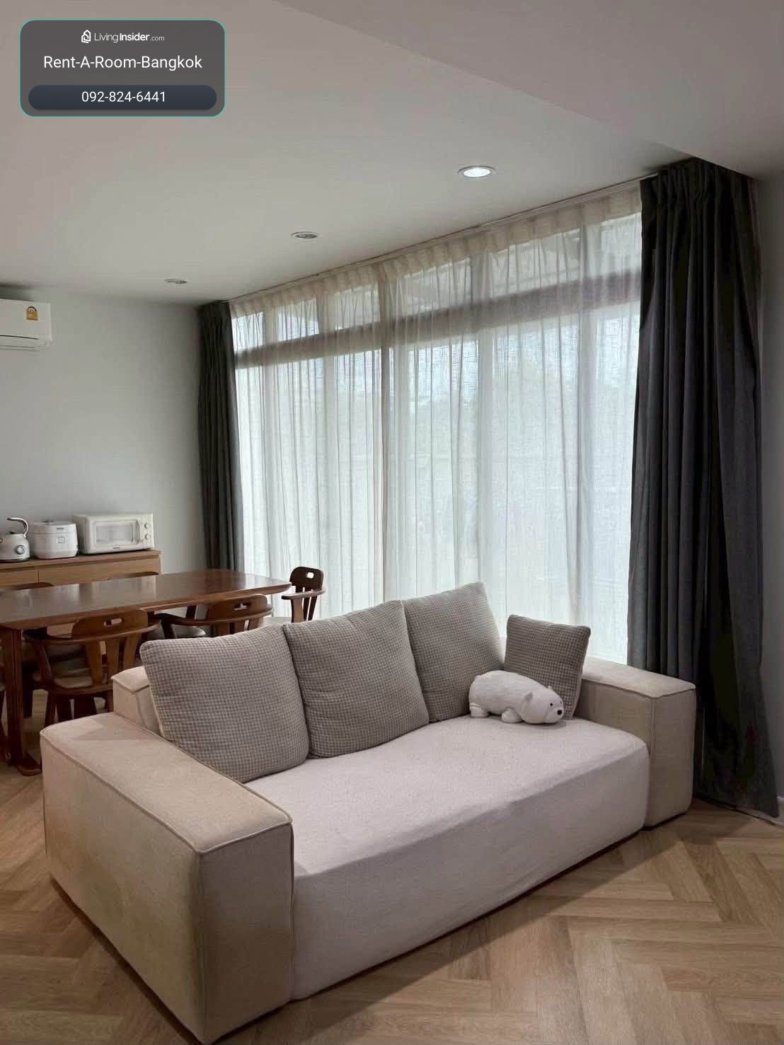 H260228 Como botanica bangna, end unit house, 165 sqm, 3 bed, 55k/month – รูปที่ 3