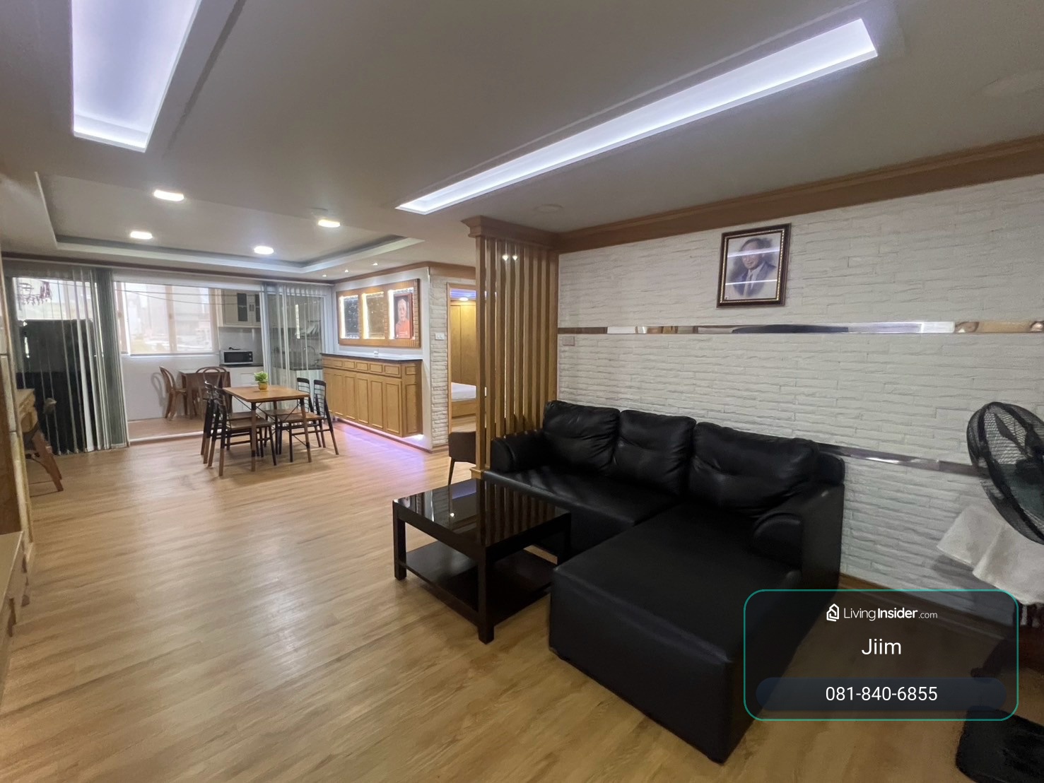 SRIVARAMANSION คอนโดสองห้องนอนใกล้ห้างใกล้รถไฟฟ้าสถานีศูนย์วัฒนธรรม – รูปที่ 3