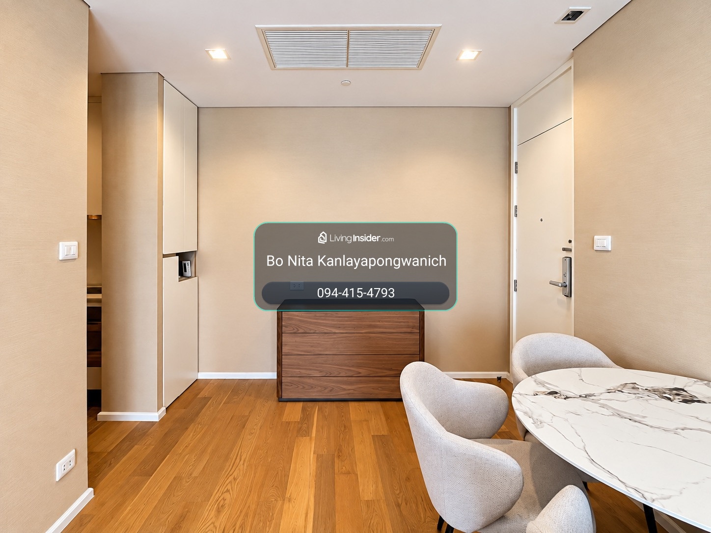 🔥 ให้เช่า The Saint Residences | พร้อมอยู่ แต่งครบ ใกล้ BTS & MRT – รูปที่ 3