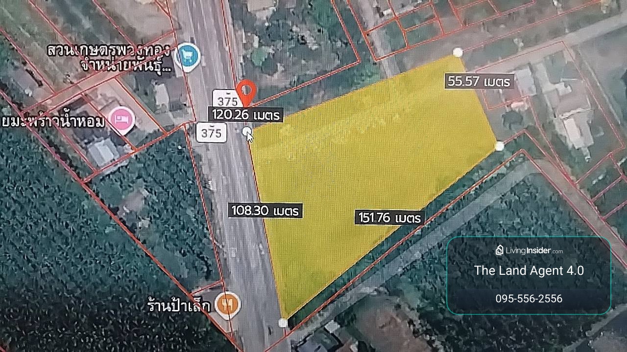 🔥 ขายที่ดินบ้านแพ้ว ทำเลทองติดถนนหลวง 375 🔥 📍 นครปฐม–พระราม 2 | บ้านแพ้ว สมุทรสาคร 💥 ราคาเพียง 5 ล้านบาท/ไร่ – รูปที่ 3