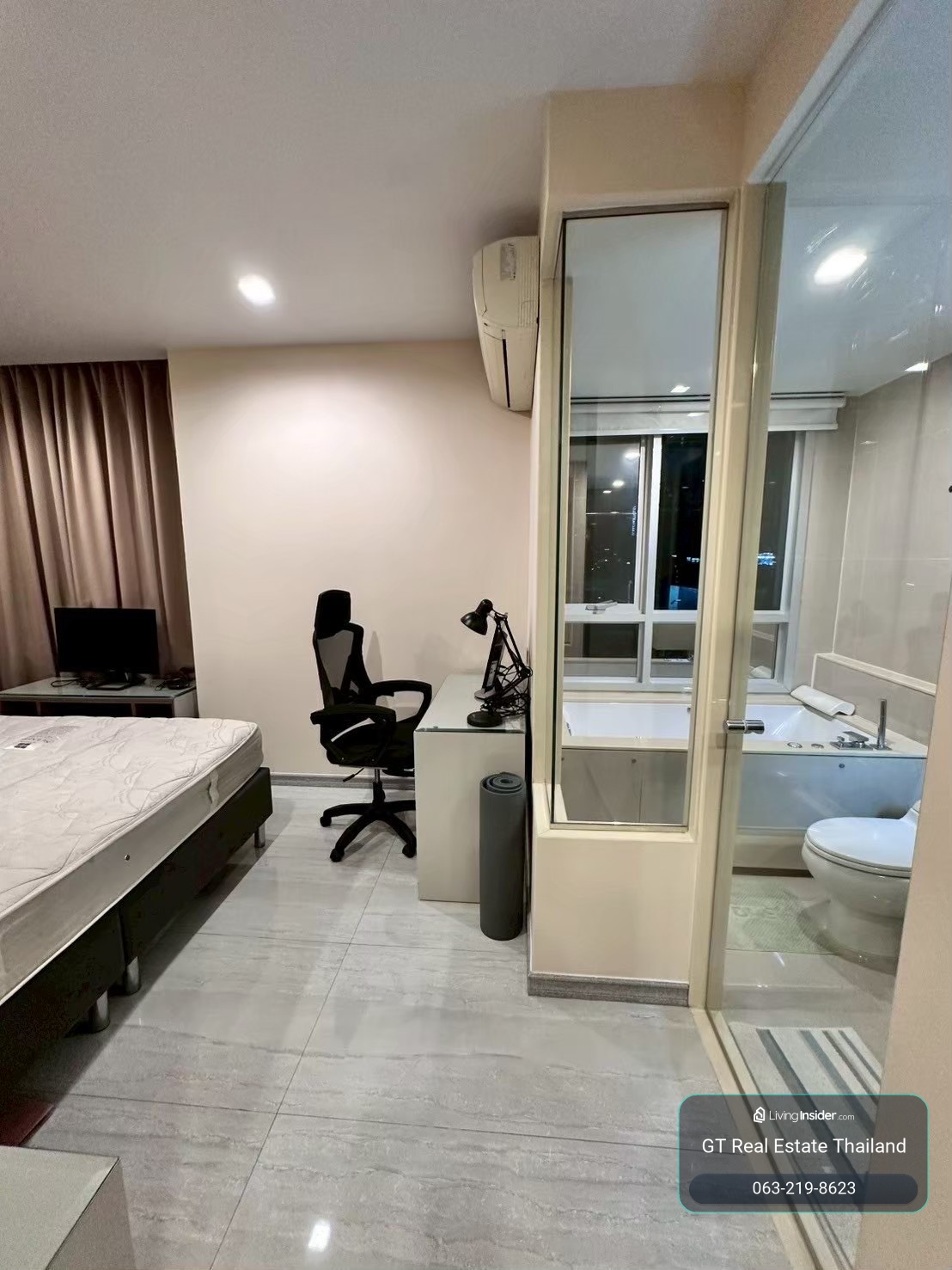 คอนโดว่างให้เช่าที่ The Address Asoke ห้องสวย เฟอร์นิเจอร์ครบ พร้อมอยู่ – รูปที่ 4