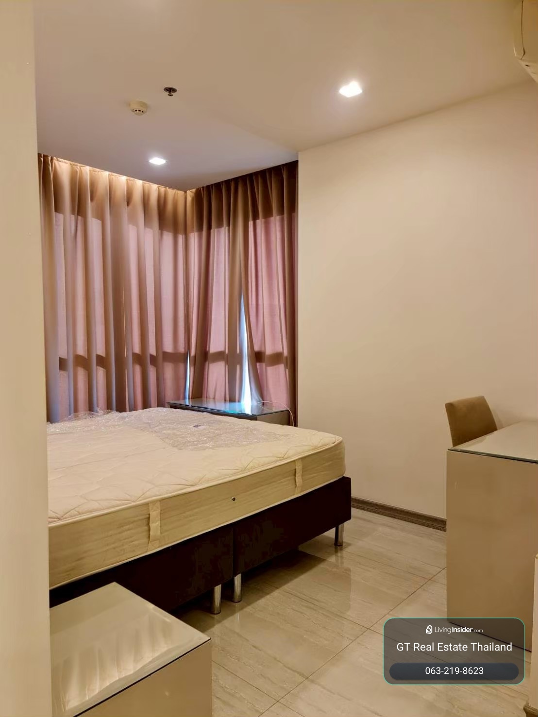 คอนโดว่างให้เช่าที่ The Address Asoke ห้องสวย เฟอร์นิเจอร์ครบ พร้อมอยู่ – รูปที่ 3
