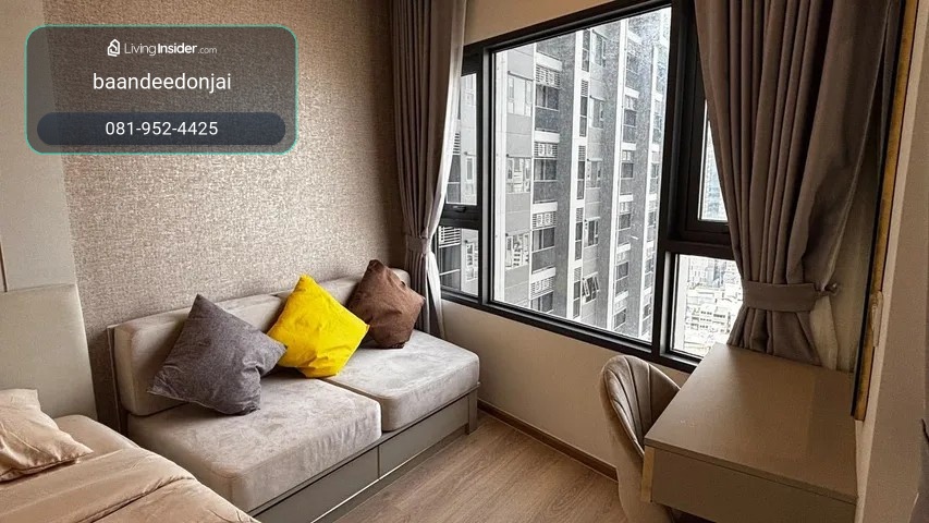 ให้เช่าคอนโด LIFE Rama 4–Asoke (26.5 ตร.ม.) 1นอน1น้ำ ใกล้ MRT ศูนย์สิริกิติ์ 350 ม. – รูปที่ 3