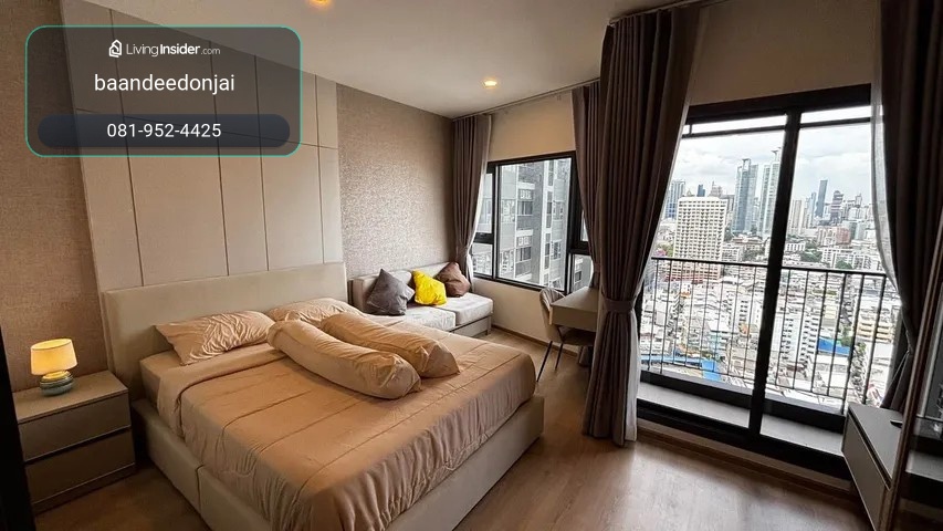ให้เช่าคอนโด LIFE Rama 4–Asoke (26.5 ตร.ม.) 1นอน1น้ำ ใกล้ MRT ศูนย์สิริกิติ์ 350 ม. – รูปที่ 2