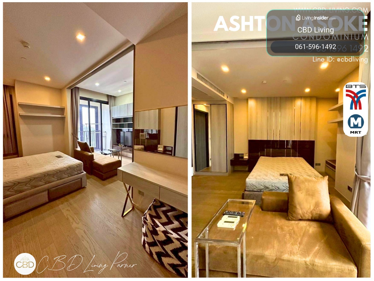 🅵🅾️🆁 🆁🅴🅽🆃 Ashton Asoke | 1 Bedroom Condo | Fully Furnished | Ready to Move In  – รูปที่ 3