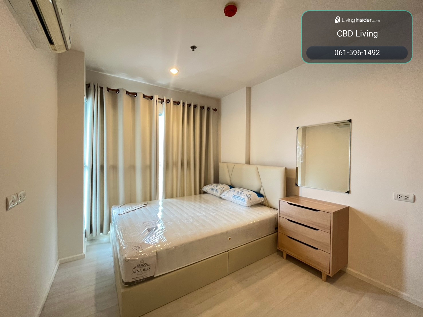 🅕🅞🅡 🅡🅔🅝🅣 Aspire Sukhumvit 48 พระโขนง ห้องใหญ่สุด 32 sq.m. 1 ห้องนอน 1 ห้องน้ำ เฟอร์ใหม่ – รูปที่ 4