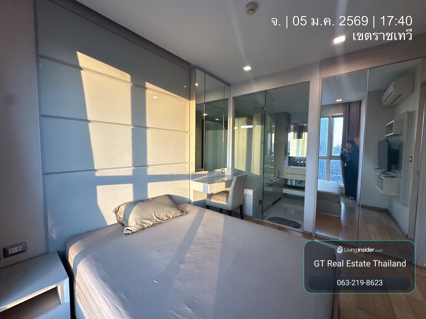 คอนโด The Address Asoke เดินทางสะดวก ห้องสวยพร้อมอยู่ – รูปที่ 4