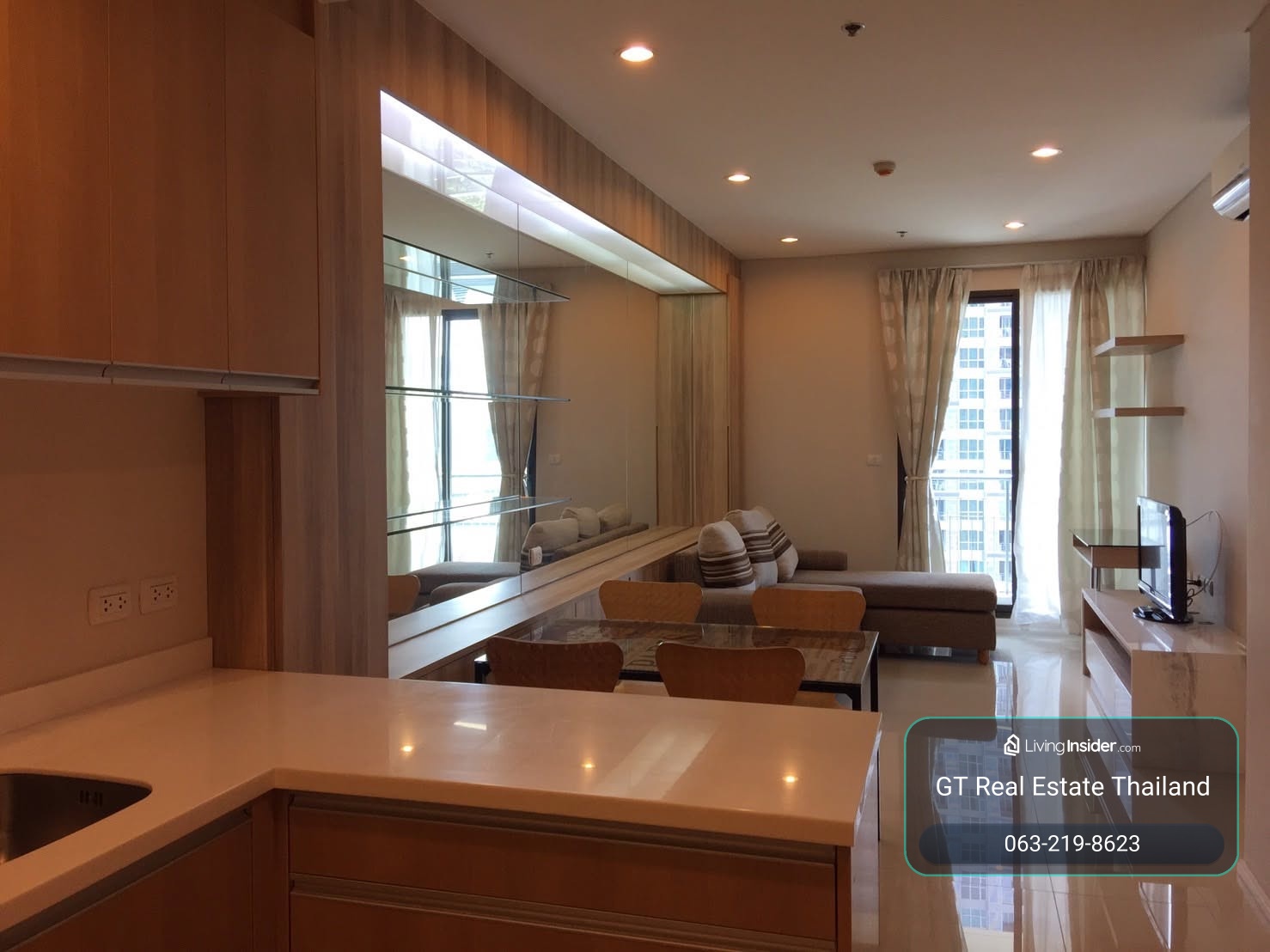 คอนโดว่างให้เช่าที่ Villa Asoke เดินทางสะดวก ห้องแต่งสวย เฟอร์นิเจอร์ครบ พร้อมอยู่ – รูปที่ 2