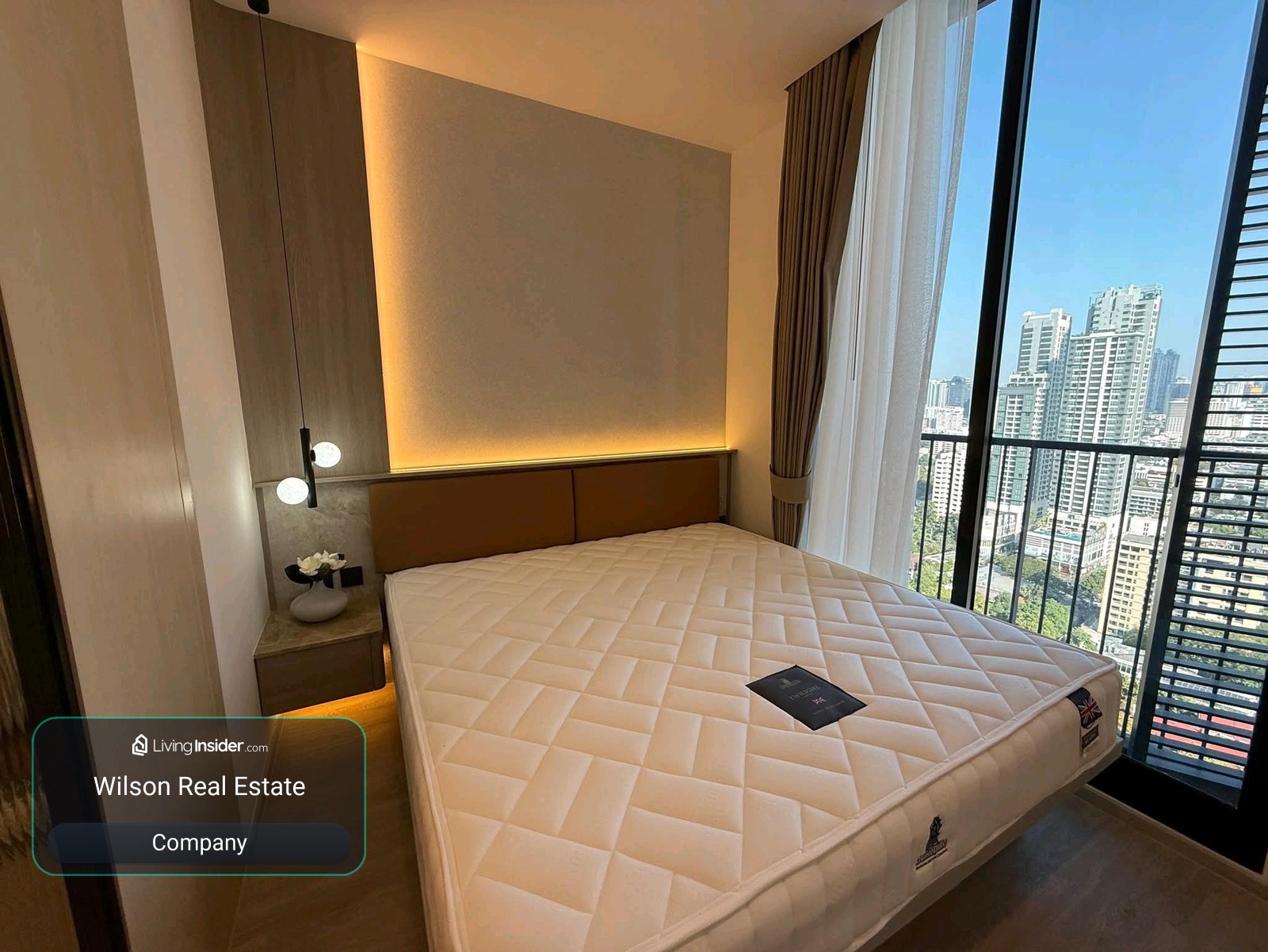 🏙️ ให้เช่า 𝗡𝗢𝗕𝗟𝗘 𝗦𝗧𝗔𝗧𝗘 𝟯𝟵 | 𝟮 𝗕𝗘𝗗𝗥𝗢𝗢𝗠𝗦 | ชั้น 28 | 59 ตร.ม. | ใกล้ BTS พร้อมพงษ์ – รูปที่ 2