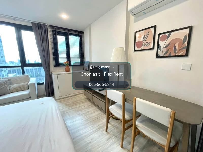 🏙️ ห้องว่างมาใหม่ | XT HUAIKHWANG 🎀 มี Walk-in Closet | 17,000 บาท/เดือน – รูปที่ 3