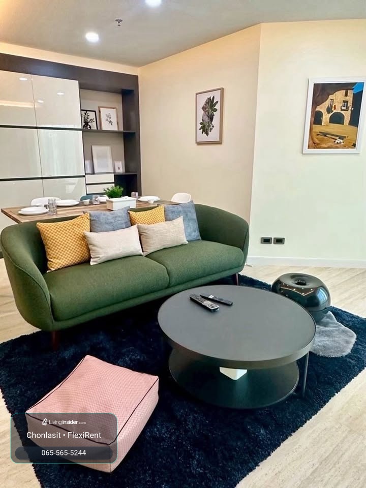 🏙️ For rent Belle Grand Rama 9 ✨ Beautiful room, newly decorated | High floor | City view | Next to Central Rama 9 – รูปที่ 4