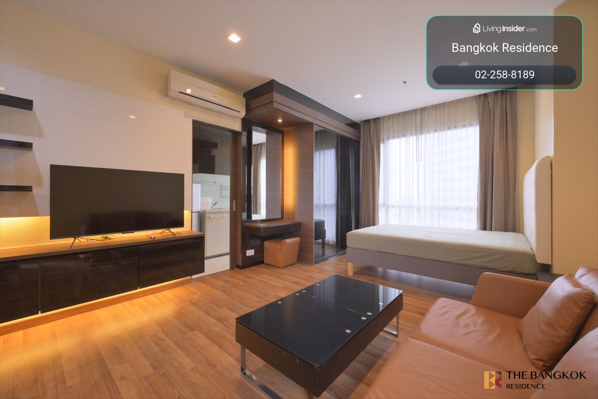 Ivy Ampio for rent 1 Bed 1 Bath 33sqm. Only 20,000 THB !!🔥🔥 Call 065-821-5651 AG.Pond – รูปที่ 2