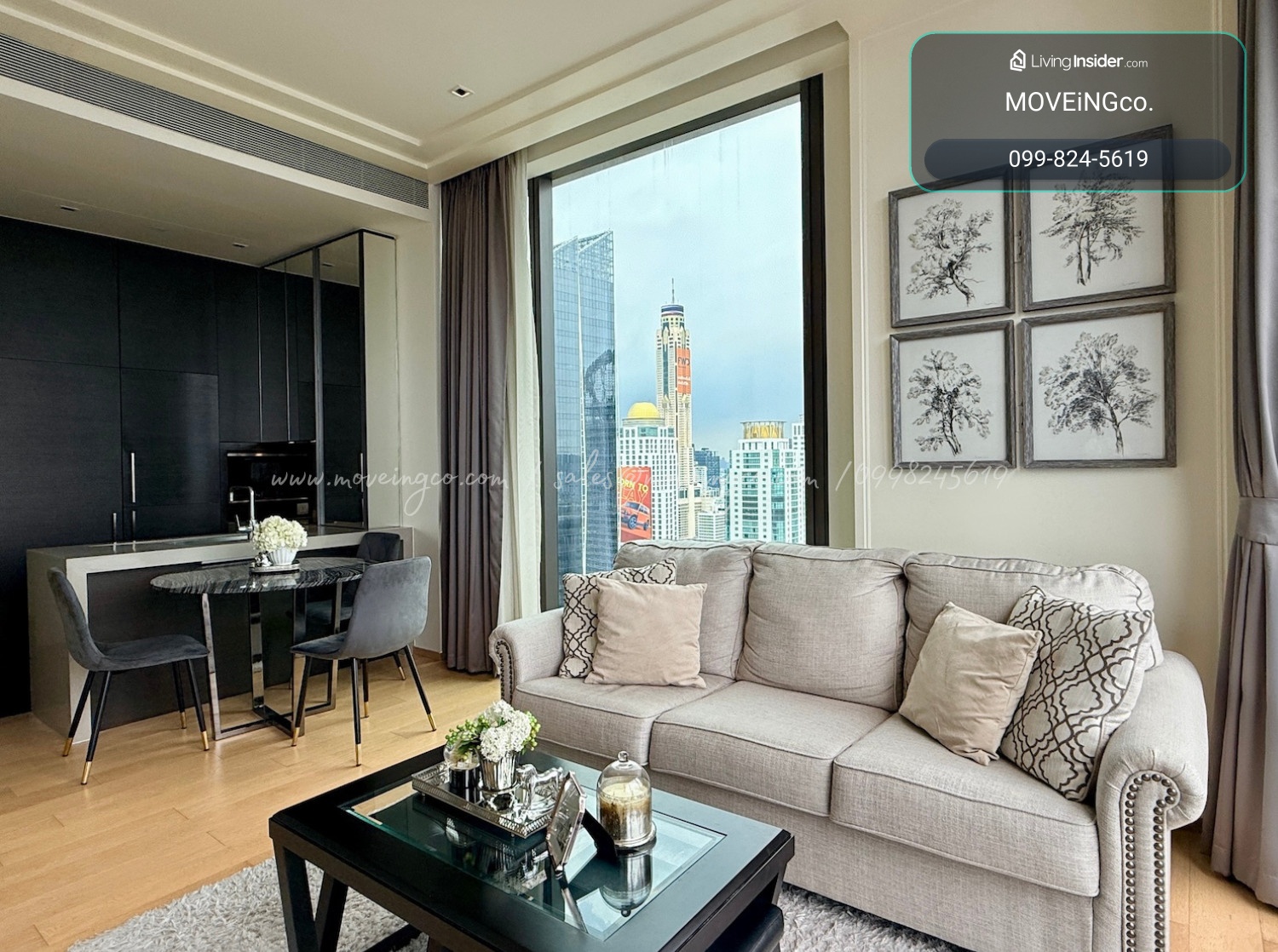 คอนโด 2 ห้องนอน บนถนนชิดลม ใกล้ห้าง Central ชิดลม และ BTS – รูปที่ 3
