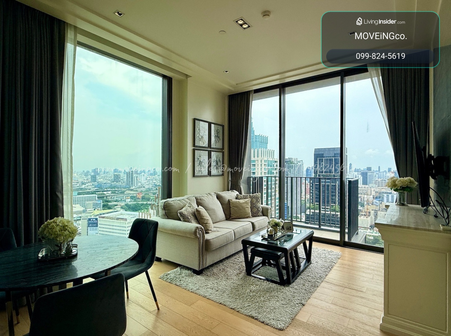 คอนโด 2 ห้องนอน บนถนนชิดลม ใกล้ห้าง Central ชิดลม และ BTS – รูปที่ 2