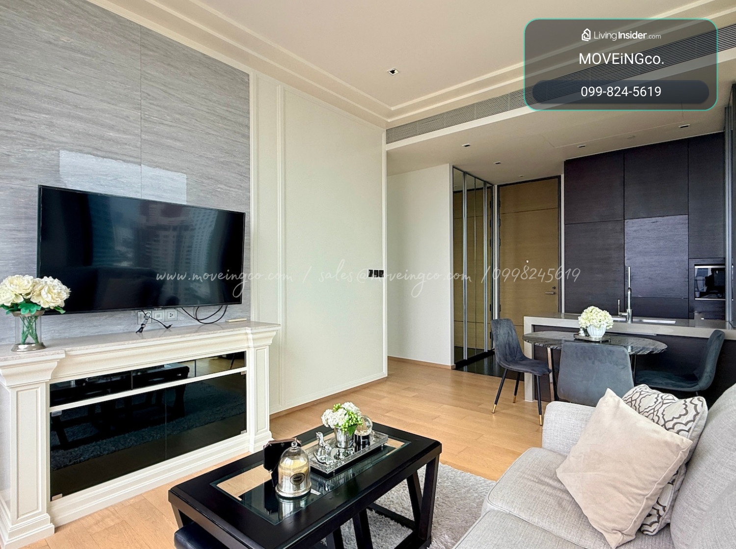 คอนโด 2 ห้องนอน บนถนนชิดลม ใกล้ห้าง Central ชิดลม และ BTS – รูปที่ 4