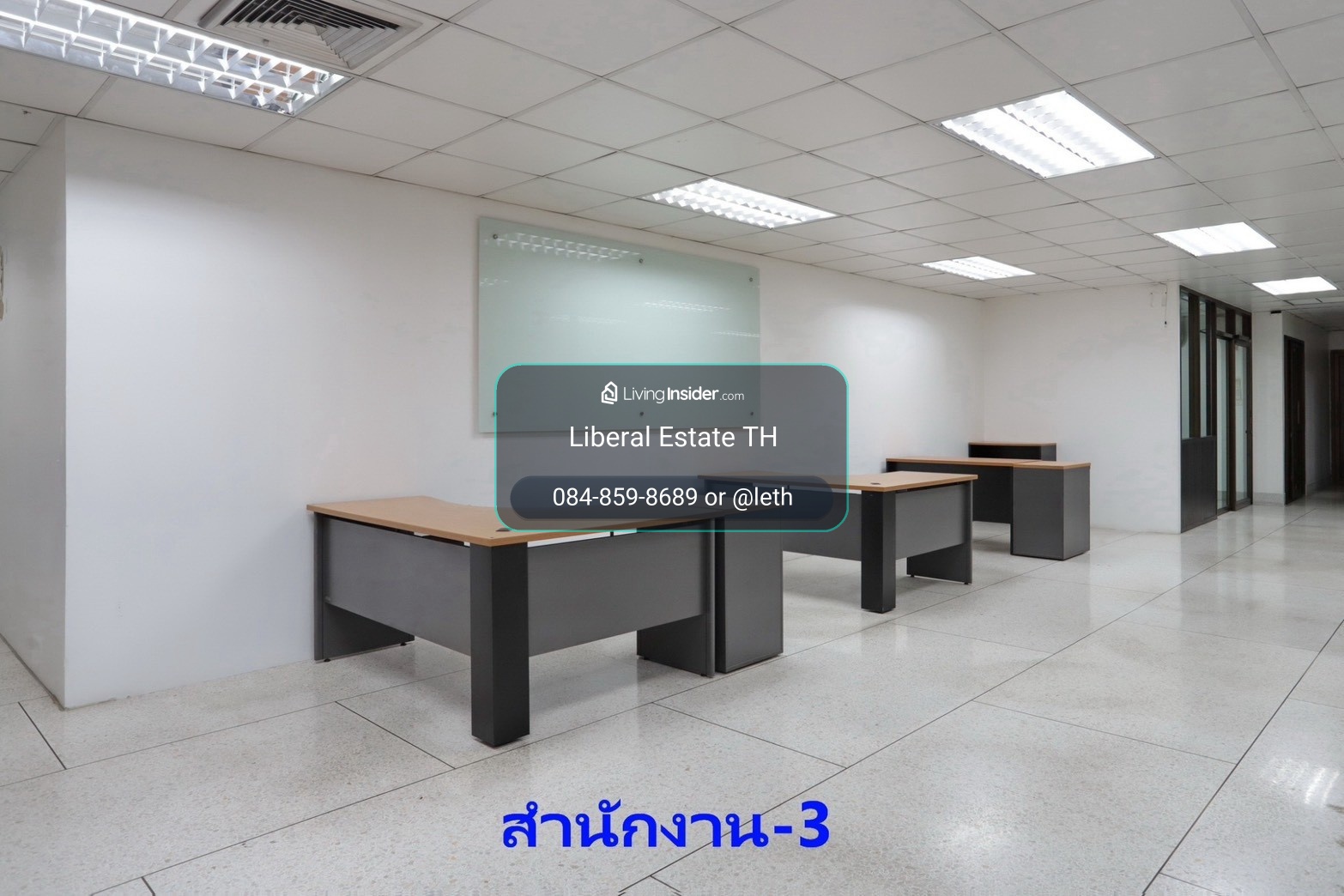 LTH16184 - Office Space for Rent Sukhumvit 62 | 285–385 sq.m. | Main Building | 75K–90K | สำนักงานให้เช่า สุขุมวิท 62 – รูปที่ 3