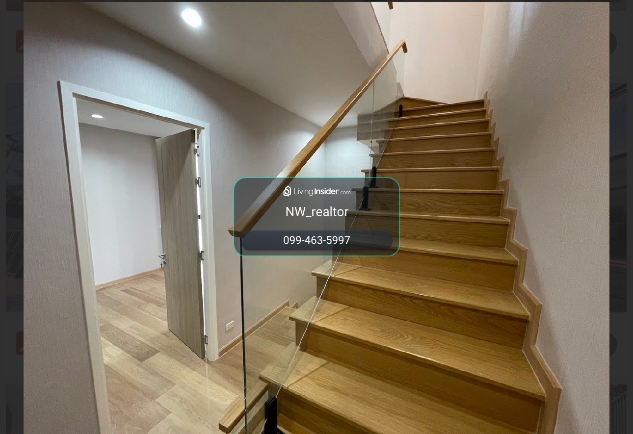 House for rent, 4 and a half floors, 3 bedrooms, 5 bathrooms, parking for 4-5 cars with elevator, location Soi Thonglor 25, Sage Thonglor project. – รูปที่ 4