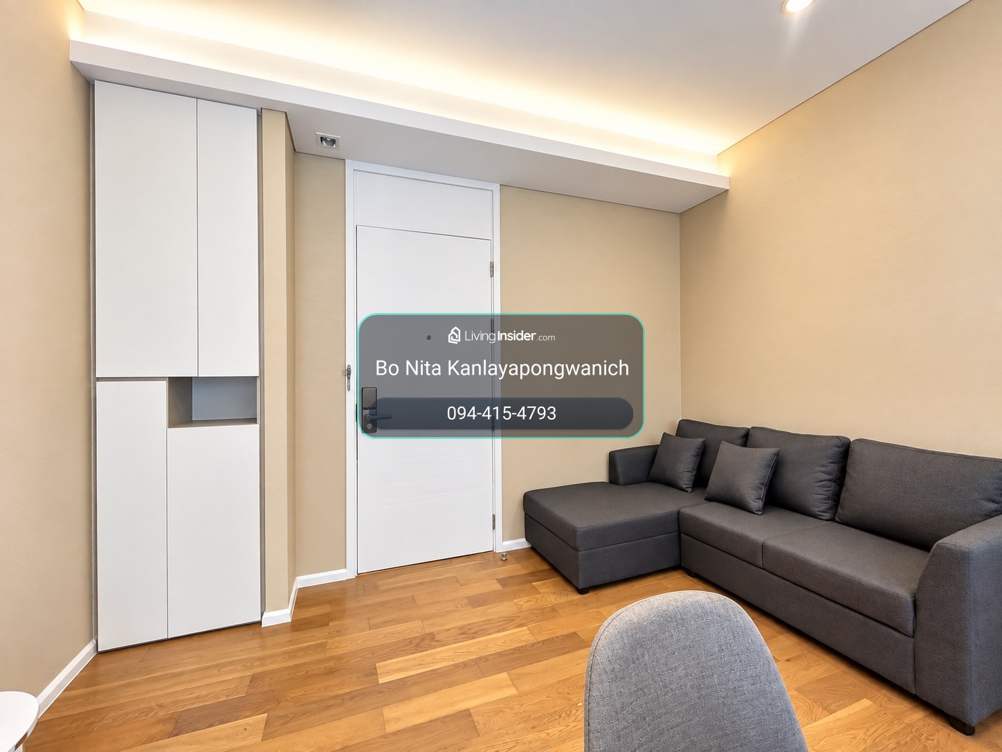 🔥 ให้เช่า The Saint Residences 1 ห้องนอน 35 ตร.ม. ห้องสวยพร้อมอยู่ เพียง 18,000 บาท/เดือน ใกล้ BTS & MRT – รูปที่ 2