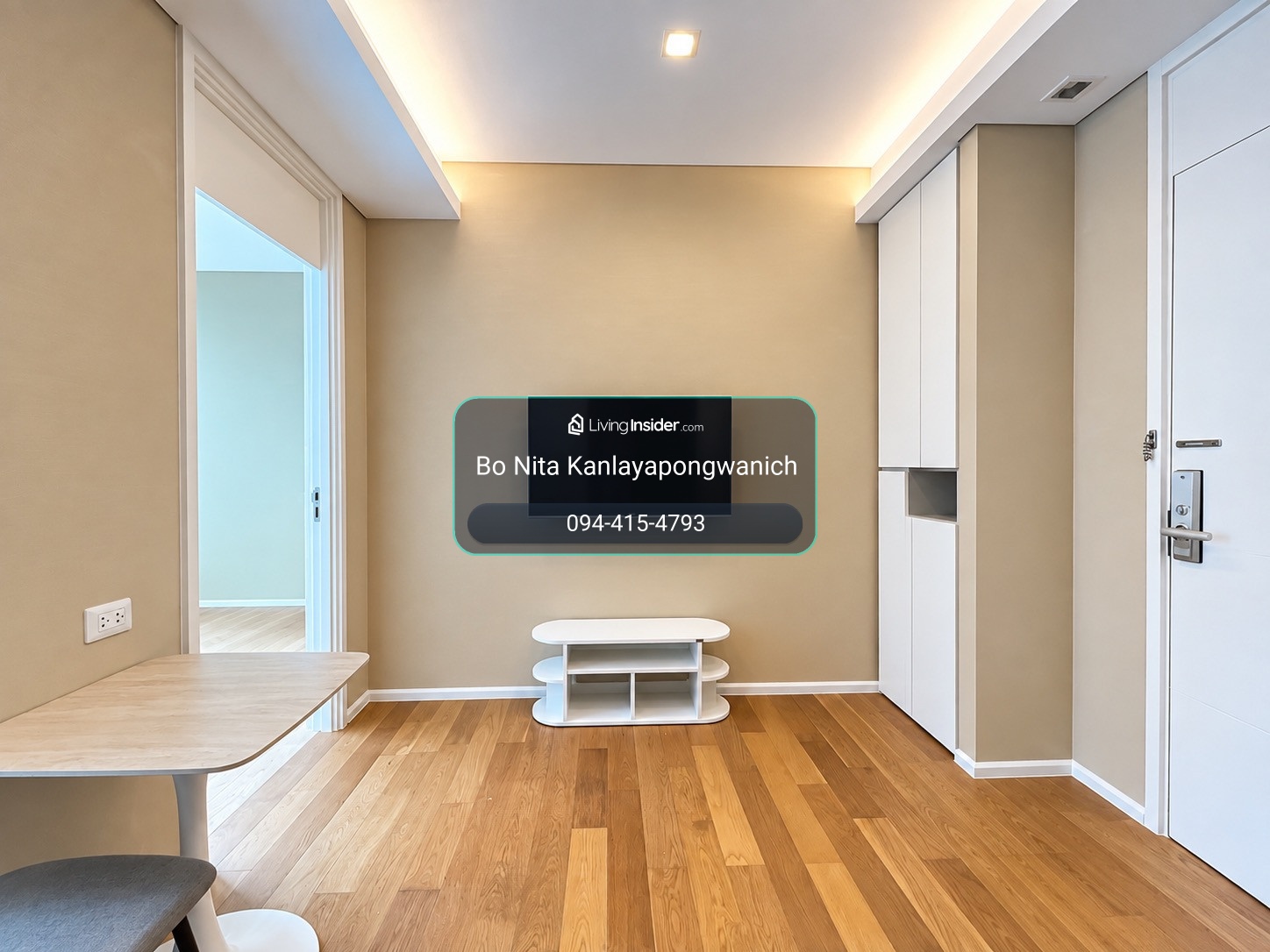 🔥 ให้เช่า The Saint Residences 1 ห้องนอน 35 ตร.ม. ห้องสวยพร้อมอยู่ เพียง 18,000 บาท/เดือน ใกล้ BTS & MRT – รูปที่ 3