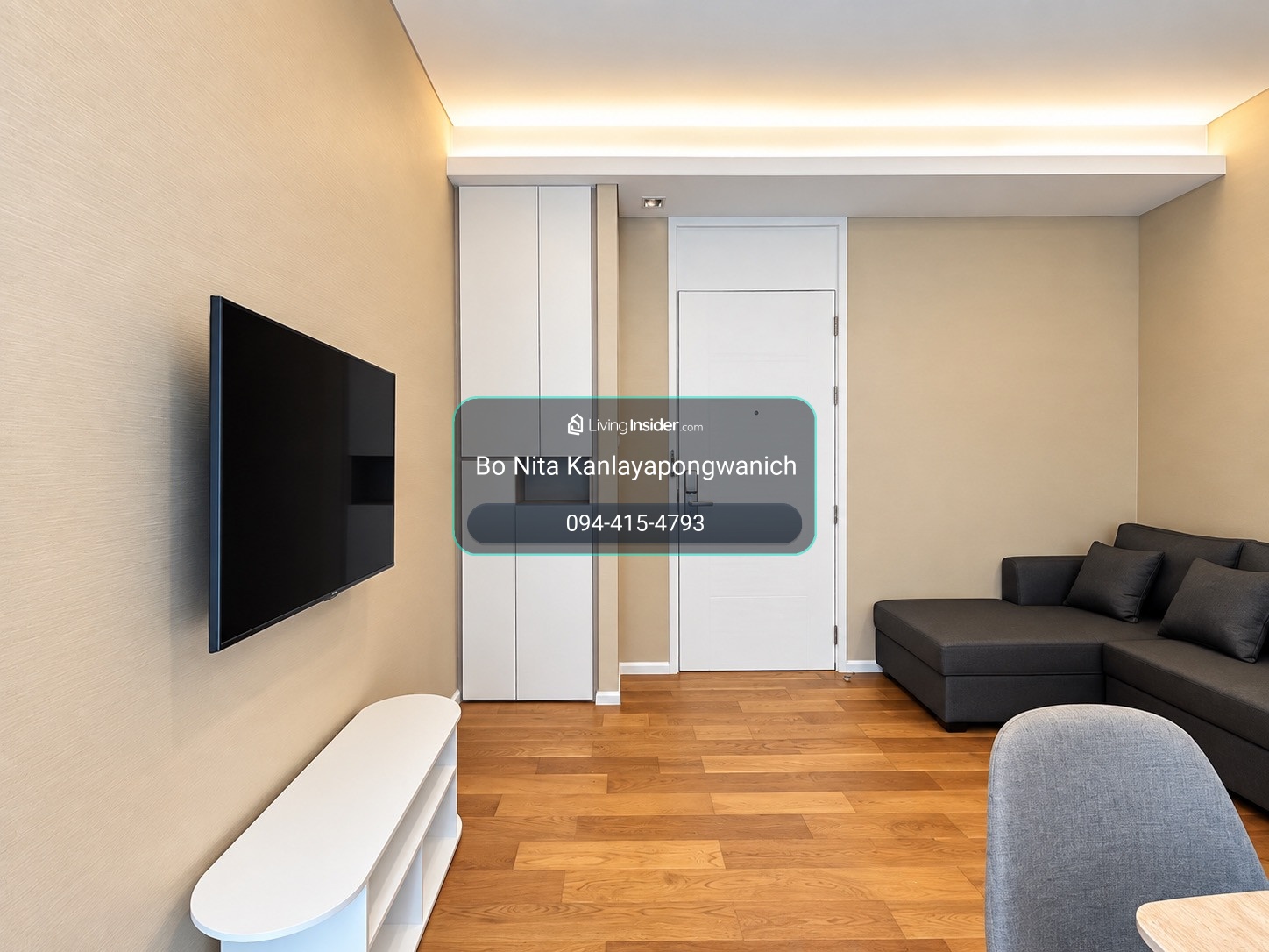 🔥 ให้เช่า The Saint Residences 1 ห้องนอน 35 ตร.ม. ห้องสวยพร้อมอยู่ เพียง 18,000 บาท/เดือน ใกล้ BTS & MRT – รูปที่ 4