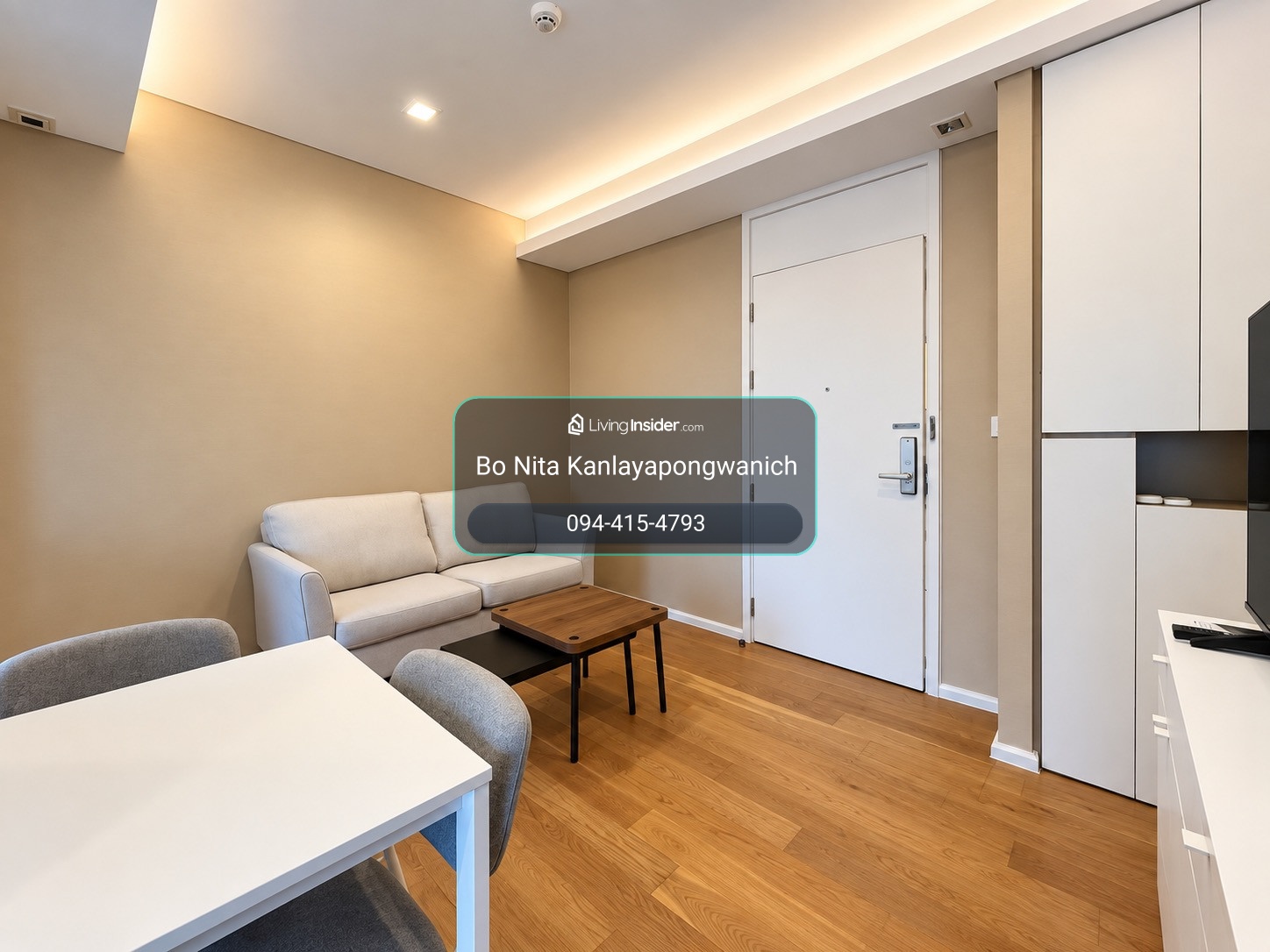🏡 ให้เช่า The Saint Residences | ห้องสวย พร้อมอยู่! ✨ 1 ห้องนอน | 35 ตร.ม. | 18,000 บาท/เดือน | มีที่จอดรถ – รูปที่ 4