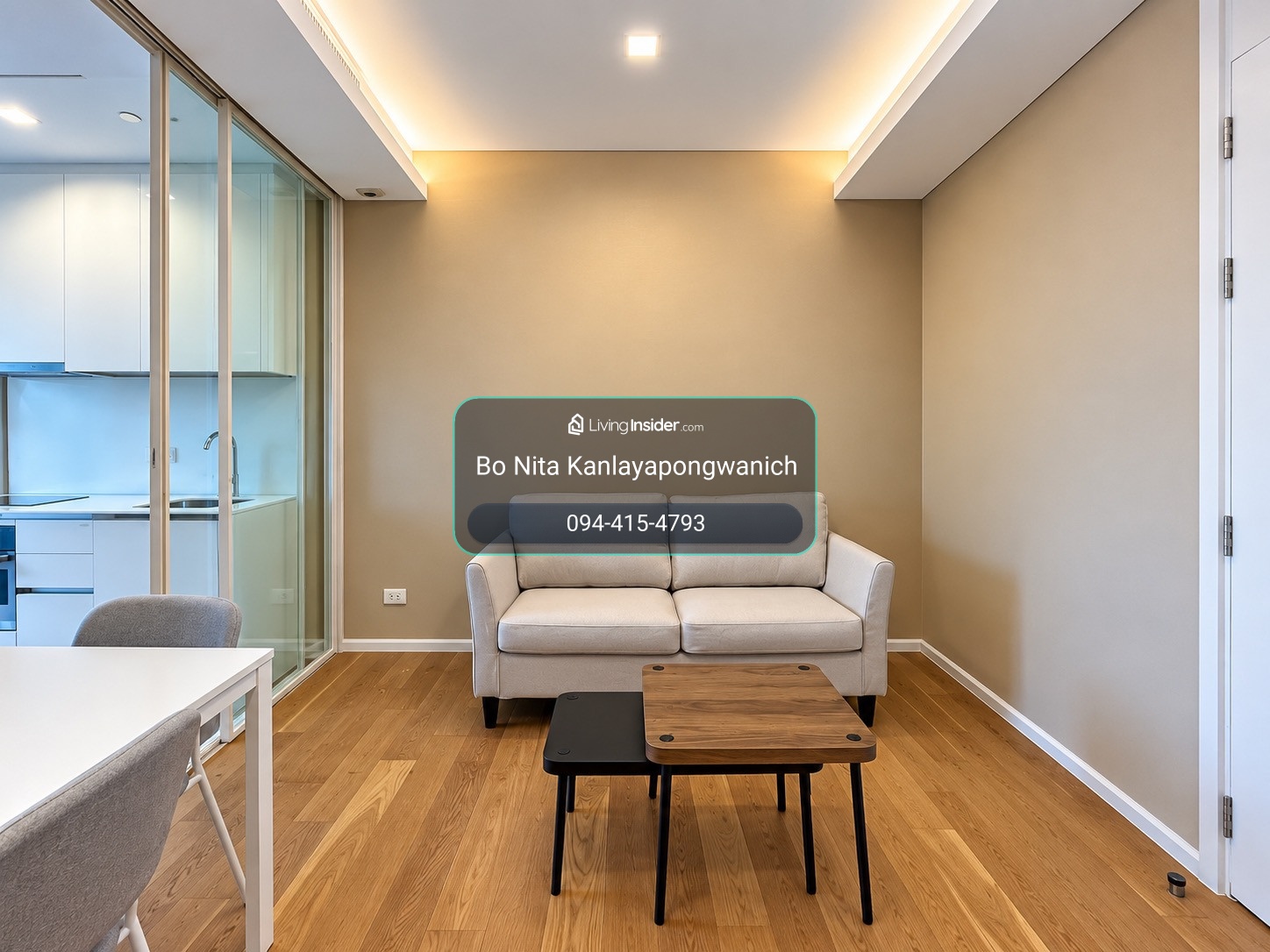 🏡 ให้เช่า The Saint Residences | ห้องสวย พร้อมอยู่! ✨ 1 ห้องนอน | 35 ตร.ม. | 18,000 บาท/เดือน | มีที่จอดรถ – รูปที่ 3