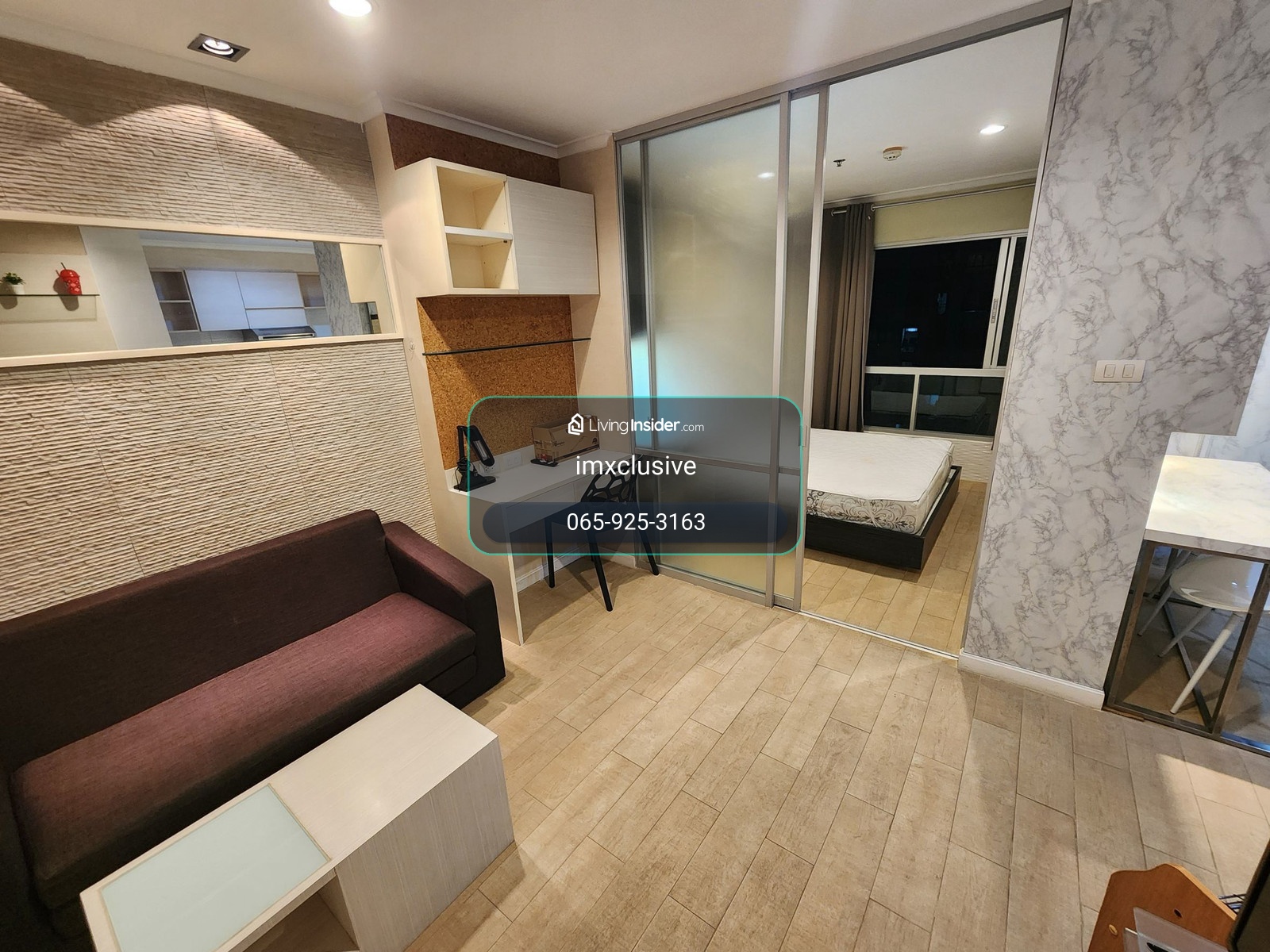 Condo for rent, Lumpini Place Ratchayothin, Building A, next to the BTS, ready to move in, fully furnished. – รูปที่ 2