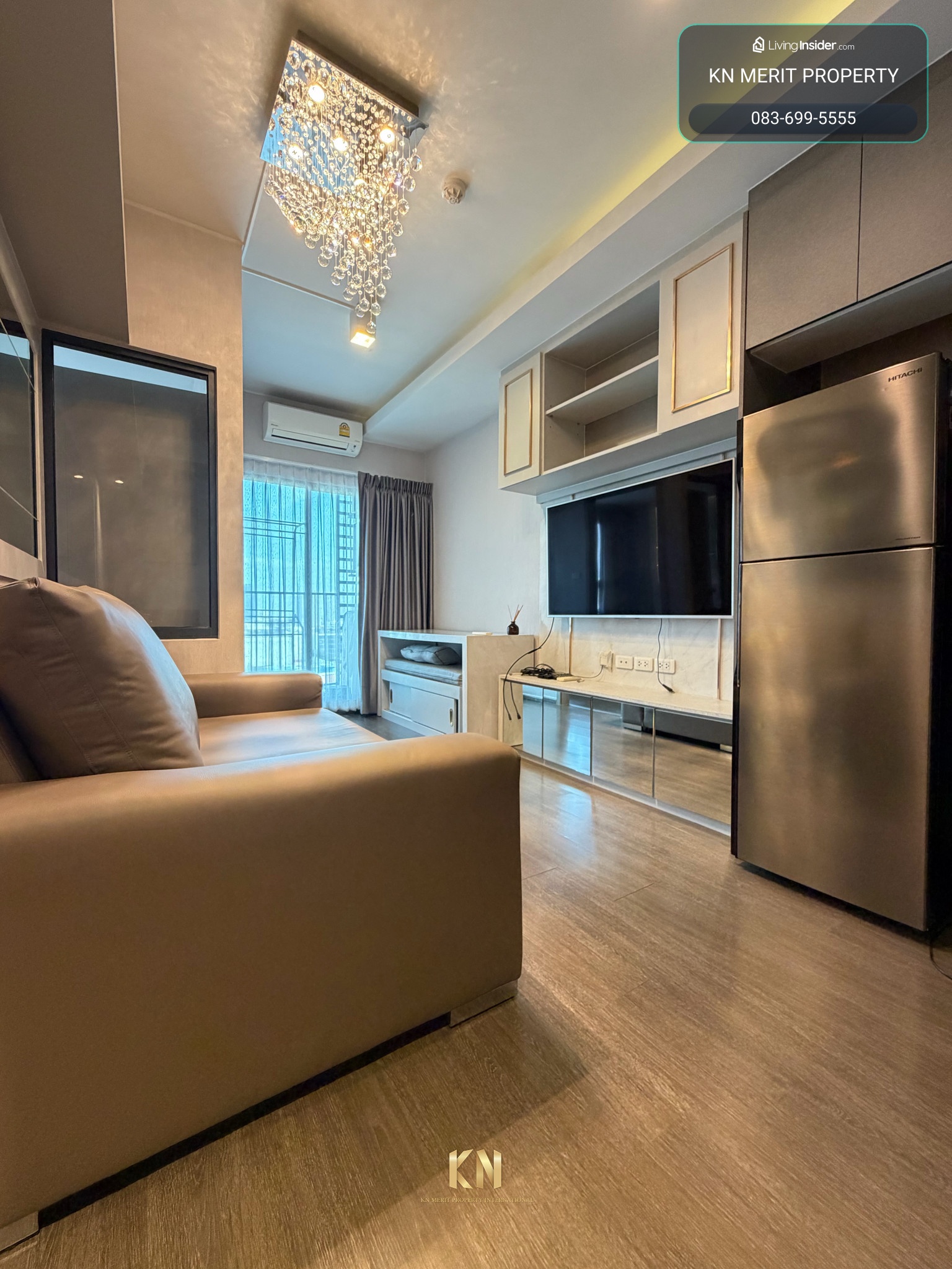 1 bedroom, 36.5 sq m., with bathtub, large wardrobe on 2 sides, ready for rent, Condo Ideo Sukhumvit 93. – รูปที่ 3