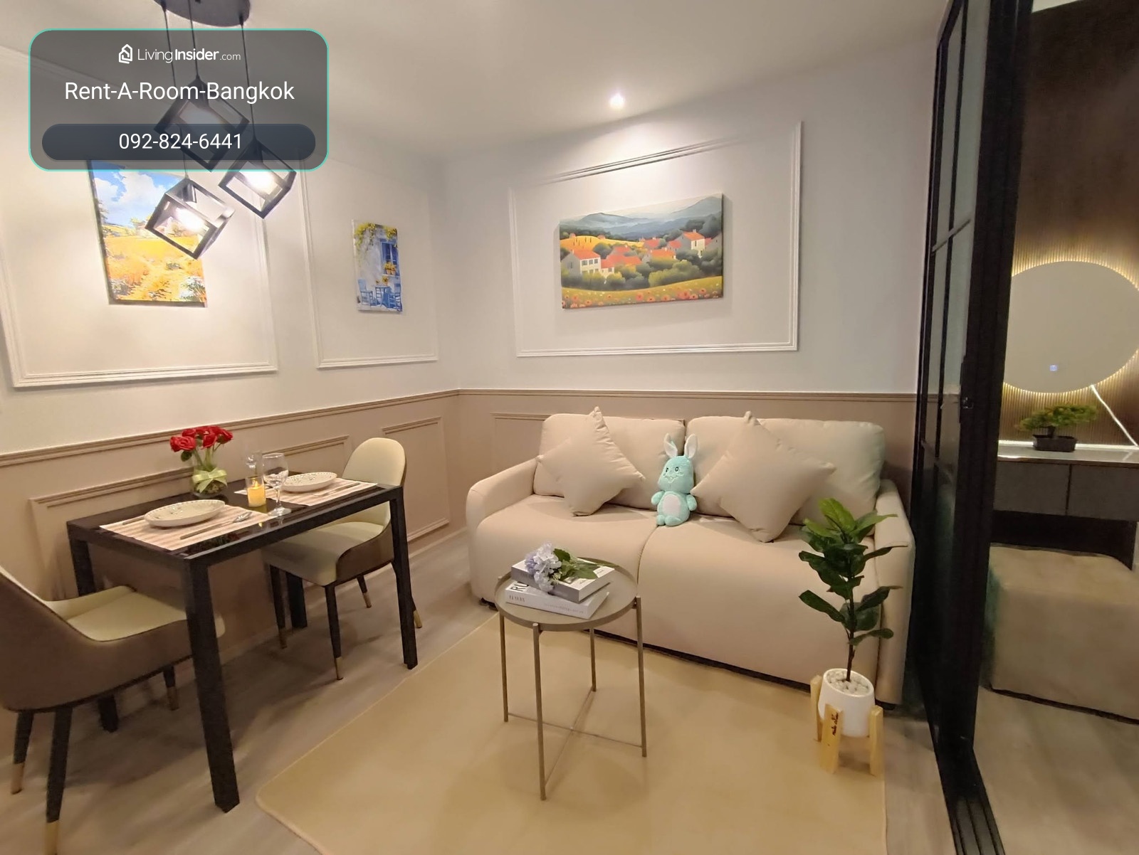 C260233 Regent home bangna, 28 sqm near bts, fully furnished, 12,000/month – รูปที่ 2