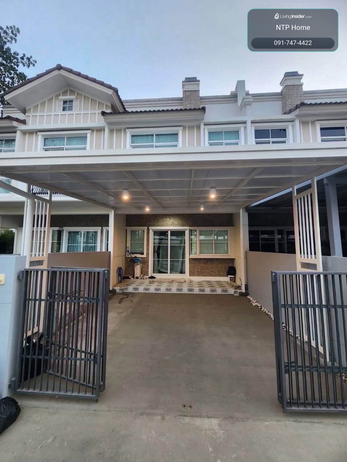 ด่วน 🚨 ให้เช่า | FOR RENT ทาวน์โฮม 2 ชั้น หลังบ้านกว้าง ใกล้ Mega Bangna ทำเลดีมาก  📍Indy Bangna – Ramkhamhaeng 2   – รูปที่ 2