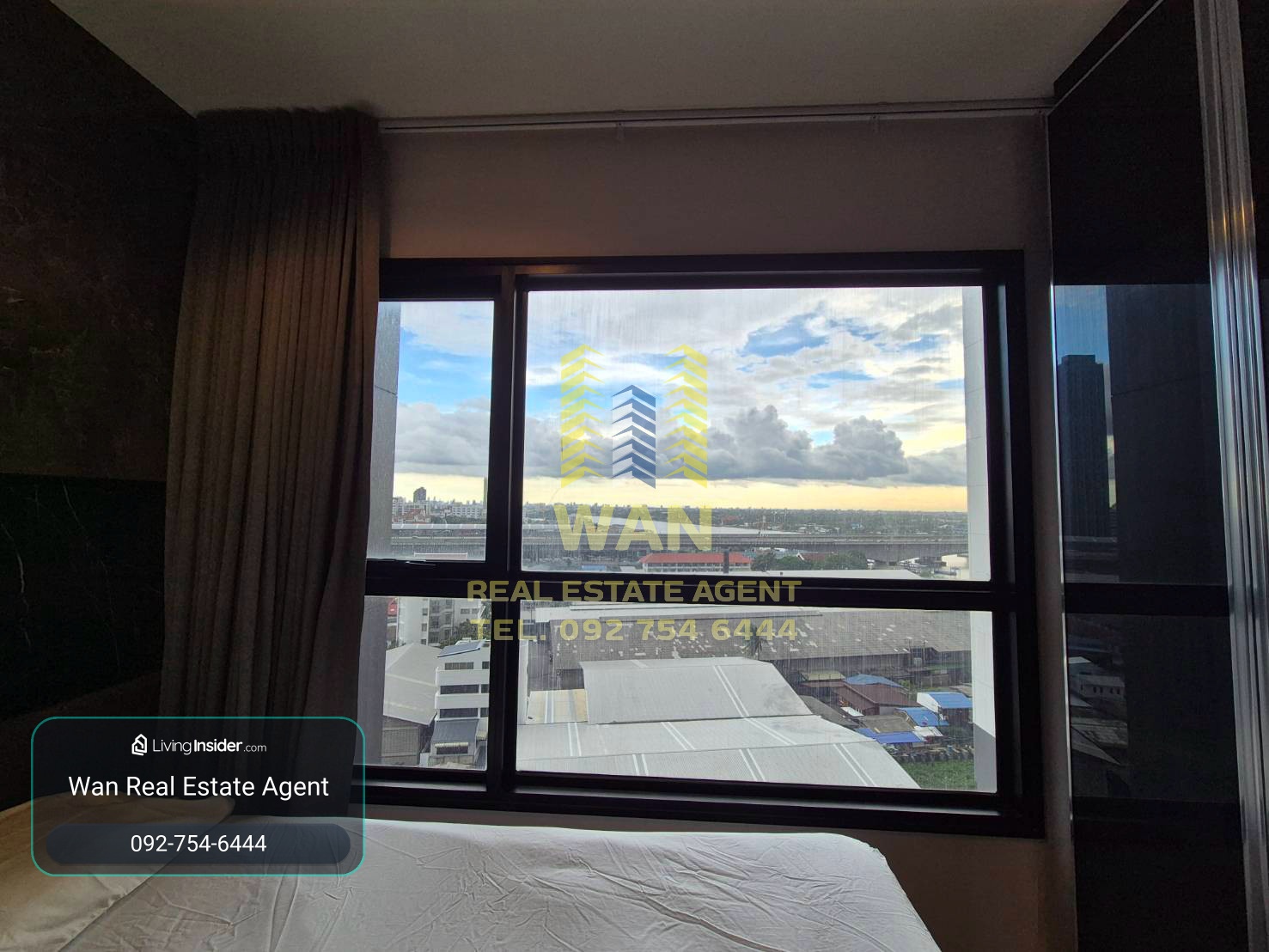 For rent: The Politan Rive, beautifully decorated, pool and river view, economical price. – รูปที่ 3