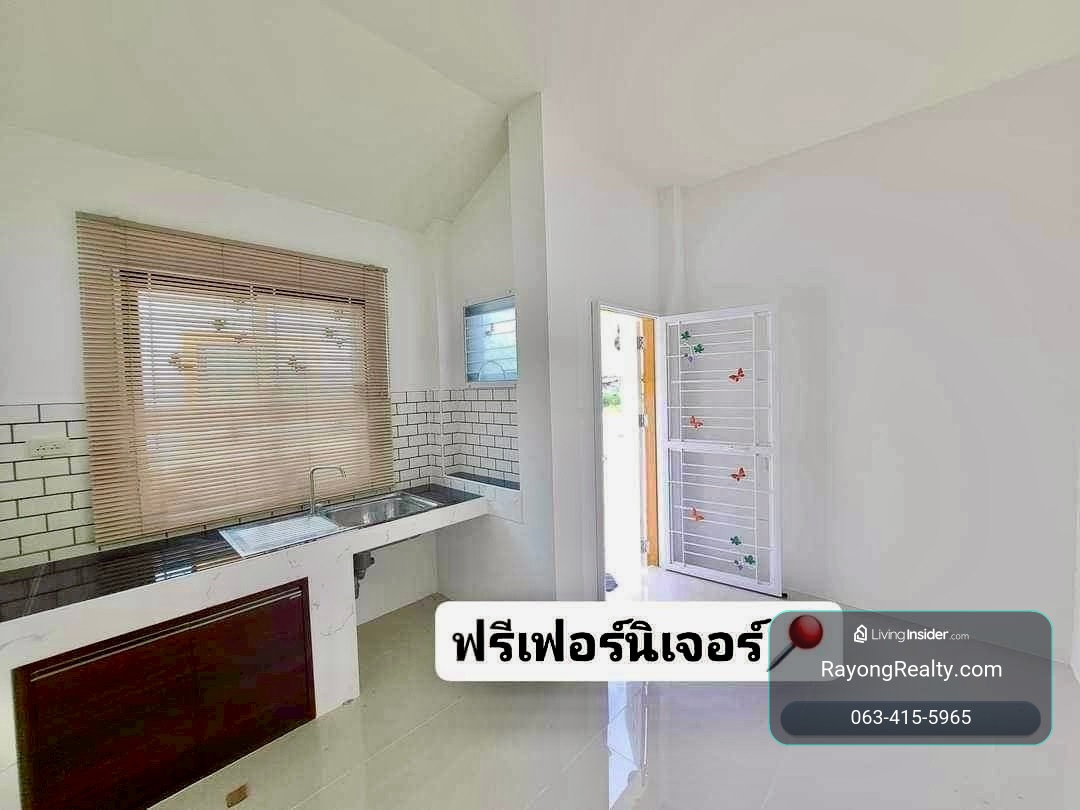 บ้านเดี่ยวสไตล์มินิมอล หนองมะปริง ปลวกแดง 3 ห้องนอน 2 ห้องน้ำ ฟรีค่าโอน – รูปที่ 2