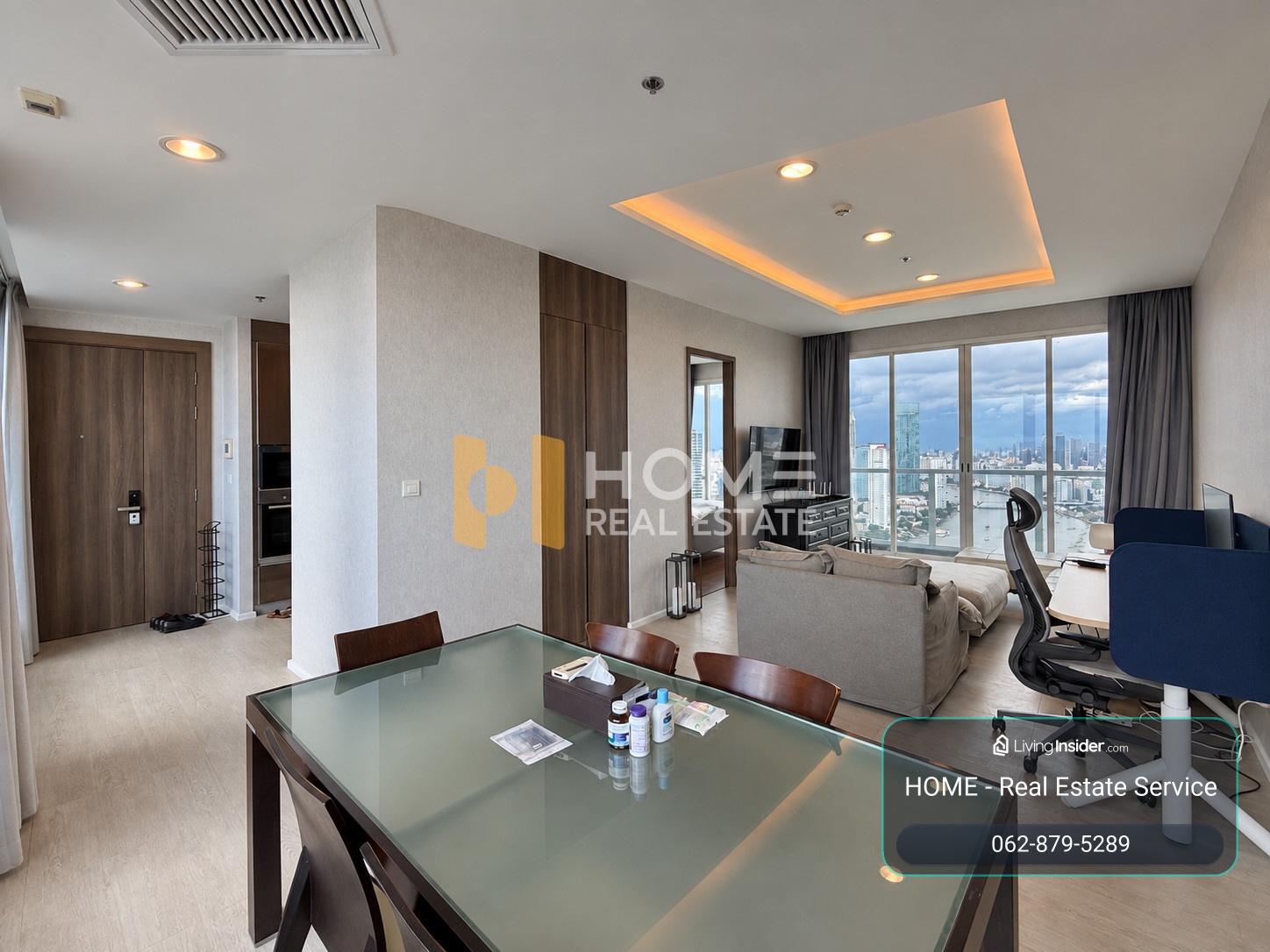 Menam Residences / 3 Bedrooms (FOR SALE), แม่น้ำ เรสซิเดนท์ / 3 ห้องนอน (ขาย) PALM912 – รูปที่ 4