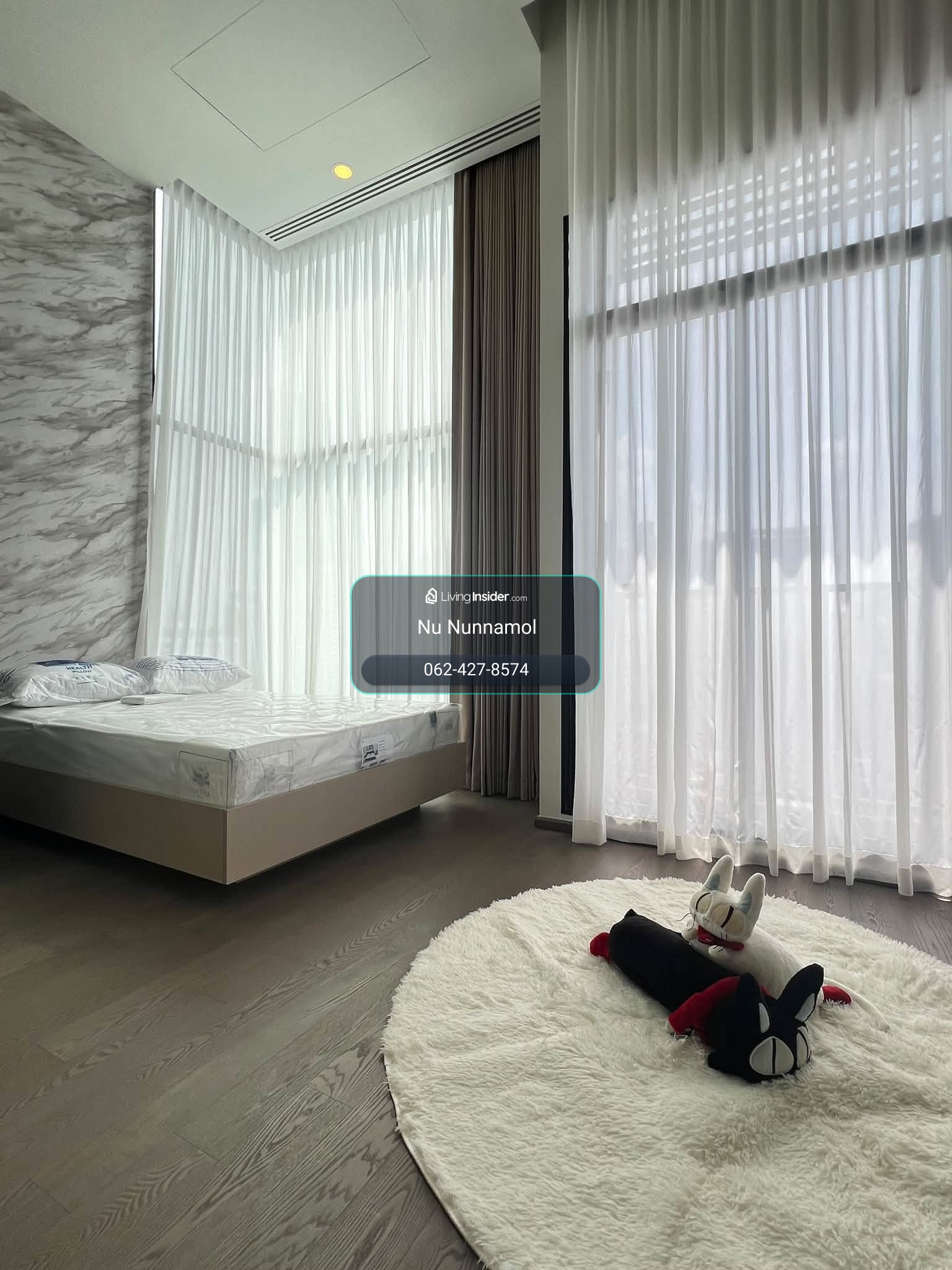 Park Origin Ratchathewi ชั้น 26 Duplex 35.9 ตร.ม. 1 ห้องนอน (สไตล์ Duplex / Loft) / 1 ห้องน้ำ – รูปที่ 3