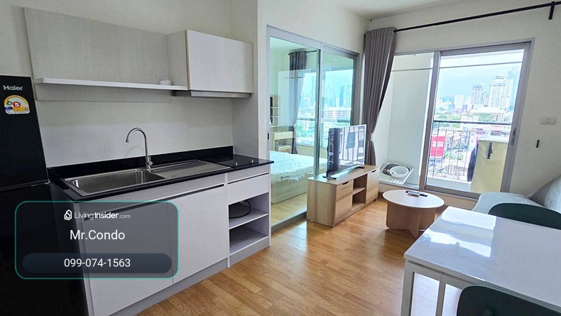 *FOR RENT* Aspire พระราม4 ห้องใหม่แต่งครบ (มีเครื่องซักผ้า) ใกล้ BTS เอกมัย  – รูปที่ 2