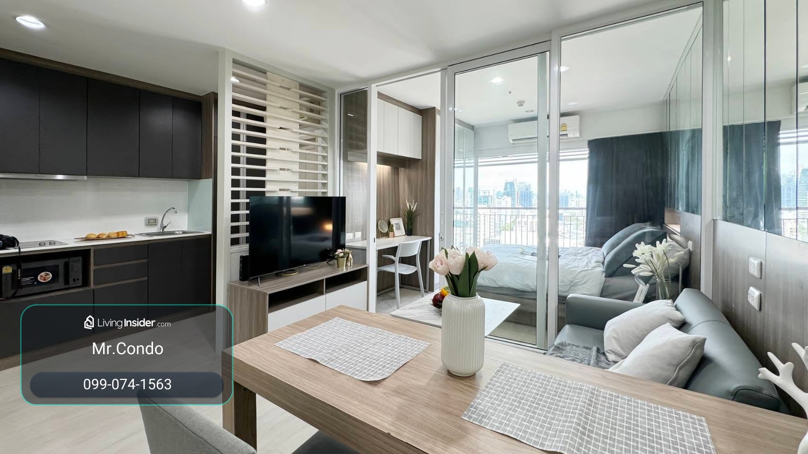 *FOR RENT or SALE* Sym วิภา-ลาดพร้าว ห้องสวยแต่งครบ ใกล้ MRT จตุจักร และ BTS หมอชิต – รูปที่ 4