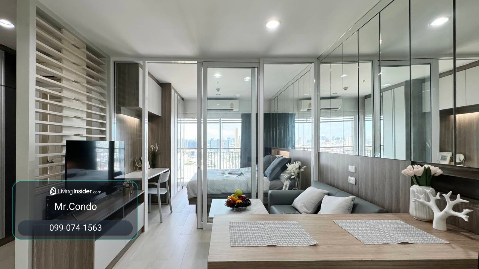 *FOR RENT or SALE* Sym วิภา-ลาดพร้าว ห้องสวยแต่งครบ ใกล้ MRT จตุจักร และ BTS หมอชิต – รูปที่ 2