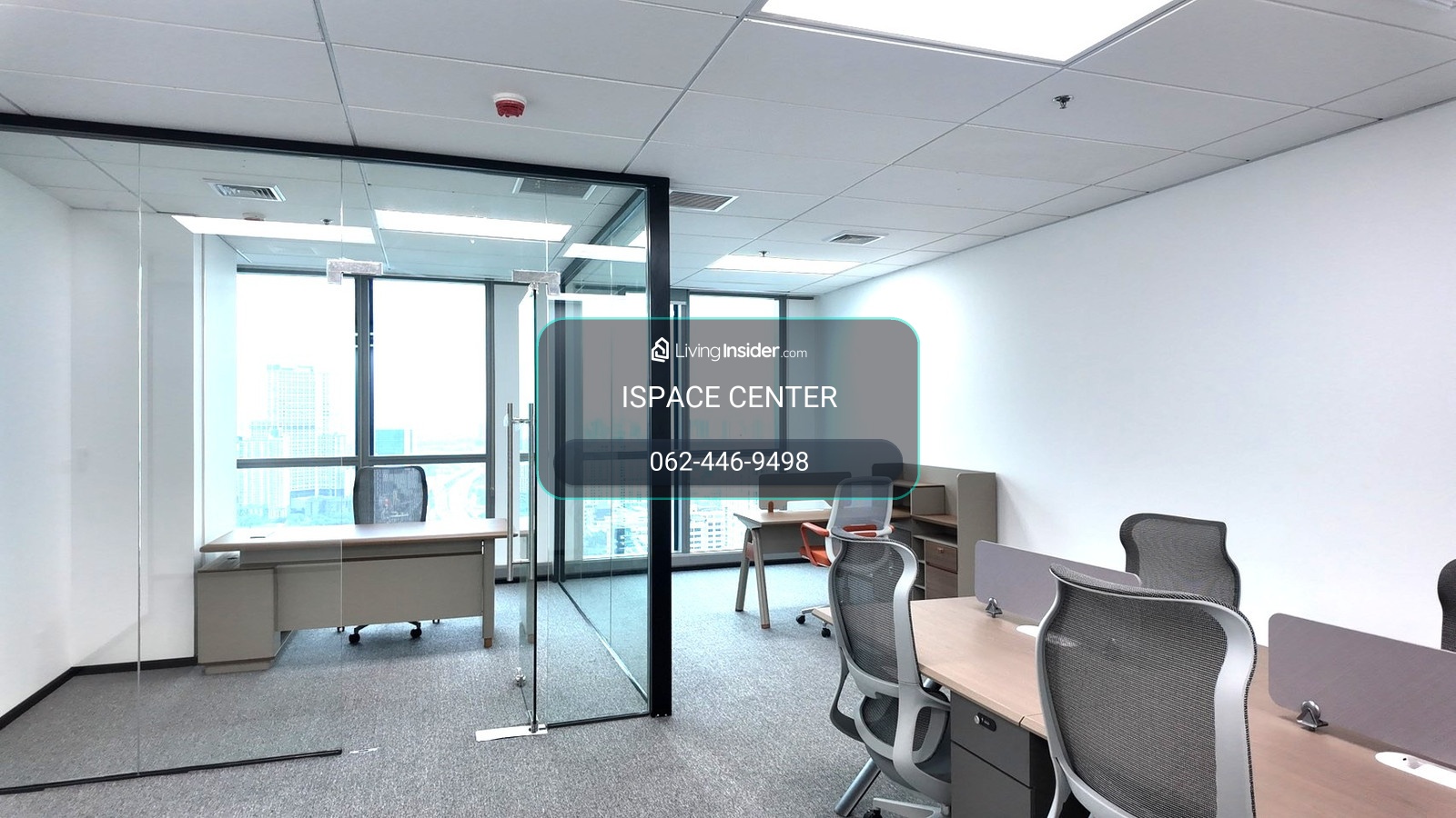Premium Office Fully Furnished starting at 30 -500 sq m. Ready to move in immediately in the heart of New CBD Rama 9. – รูปที่ 3
