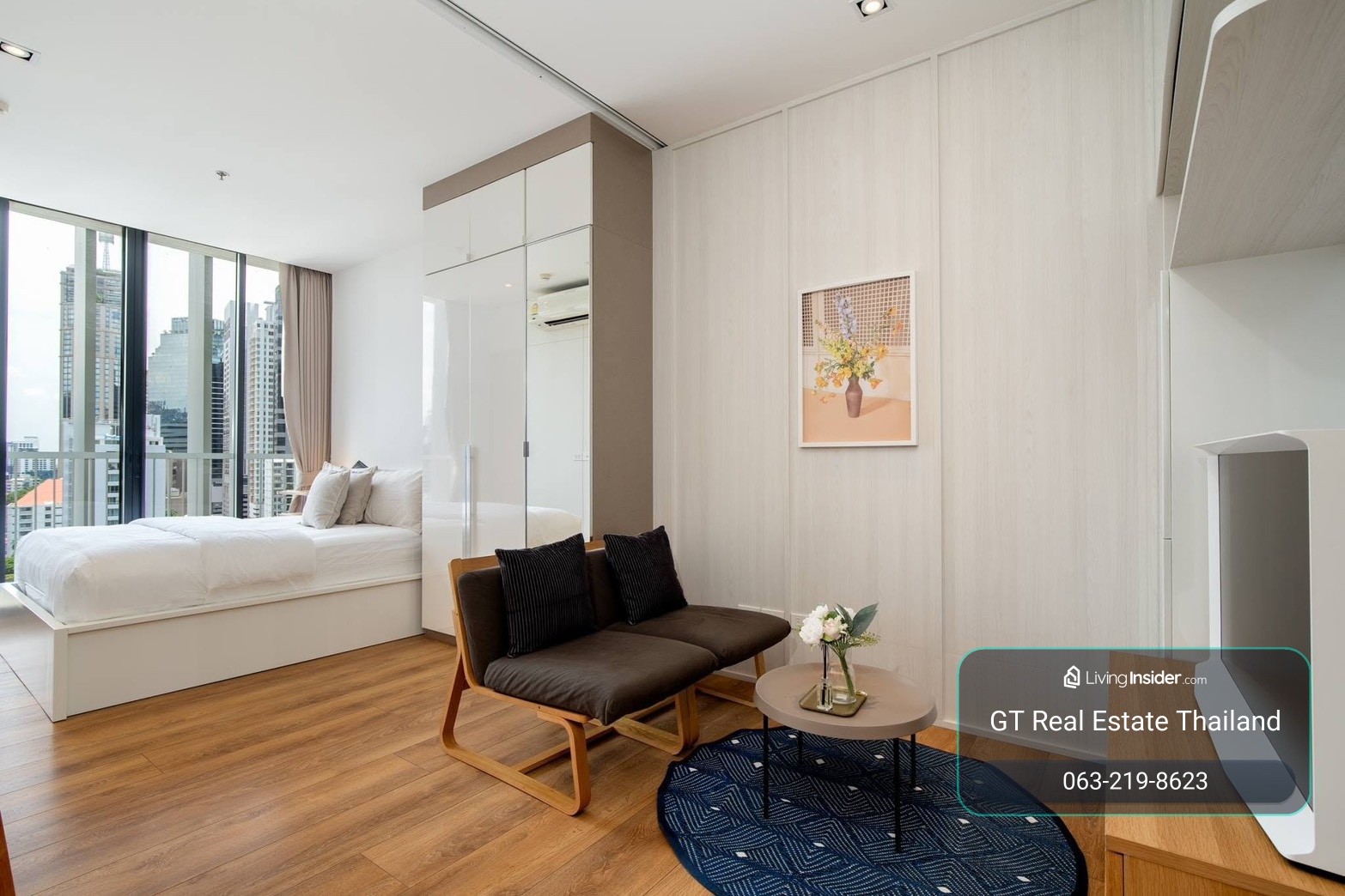 Condo for rent at Park Origin Phromphong, beautifully decorated room, fully furnished, ready to move in. – รูปที่ 3
