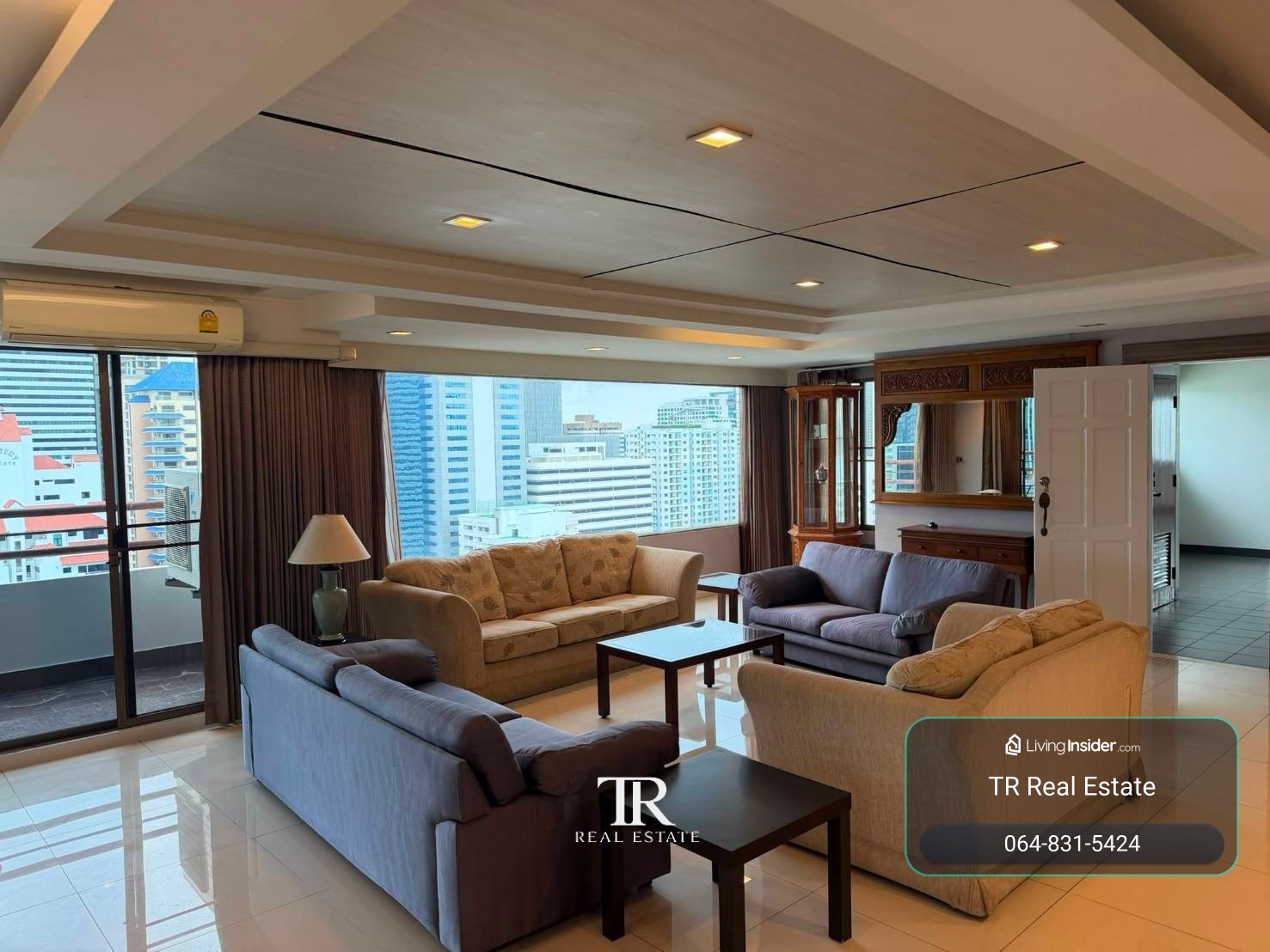 🏡 ให้เช่าคอนโด ลิเบอร์ตี้ พาร์ค | 3 ห้องนอน | 3 ห้องน้ำ (+ห้องแม่บ้าน) | 240 ตร.ม. | สุขุมวิท 23 | 💰 70,000 บาท/เดือน | LINE: @944hjngx | รหัสอ้างอิง: UE0080 – รูปที่ 3
