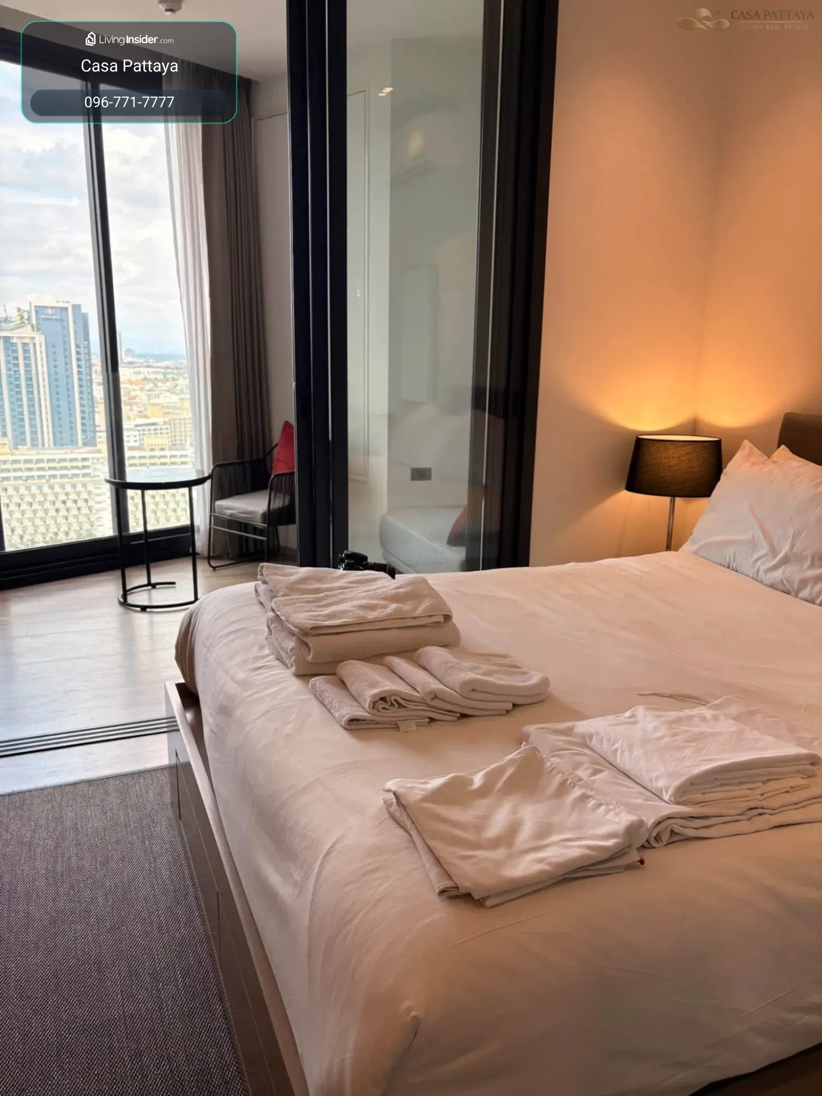 ให้เช่าด่วน! คอนโด The Edge Central พัทยา ชั้นสูง วิวทะเล – รูปที่ 4