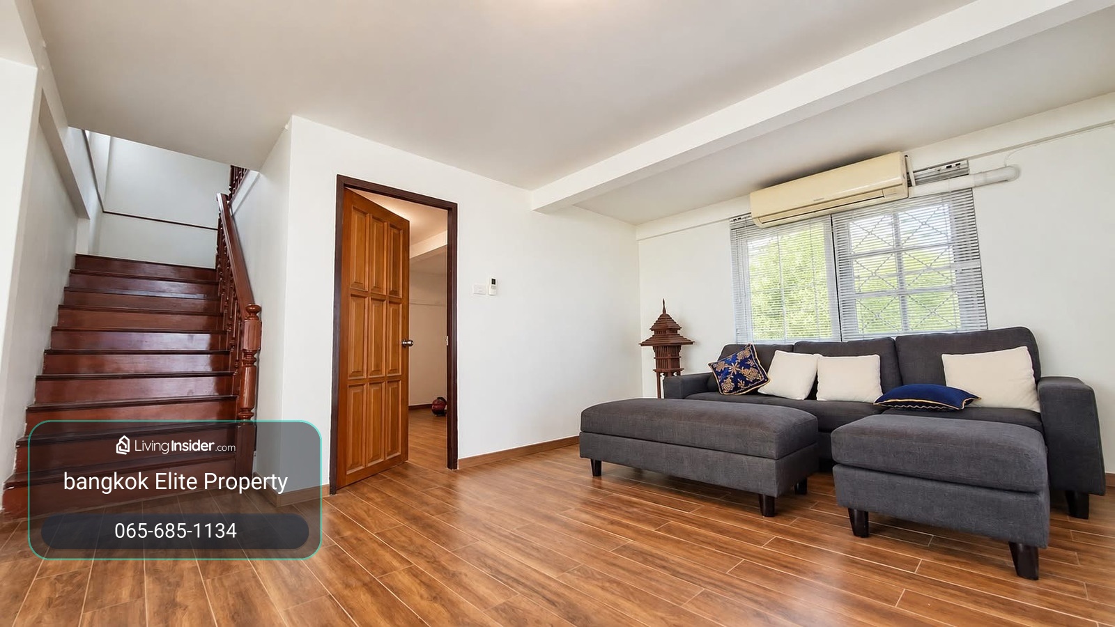 For rent, single house with large garden, Sukhumvit 22, newly decorated, 3 bedrooms, near Emsphere. – รูปที่ 2