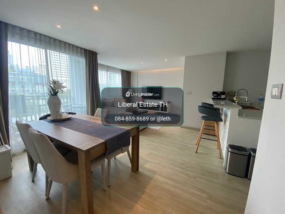 LTH16189 - Spacious Condo FOR RENT The 49 Plus 2 | 80 sq.m. | 2 Beds 2 Baths | 1 Parking | BTS Thonglor | 50K | คอนโดให้เช่า ทองหล่อ – รูปที่ 3