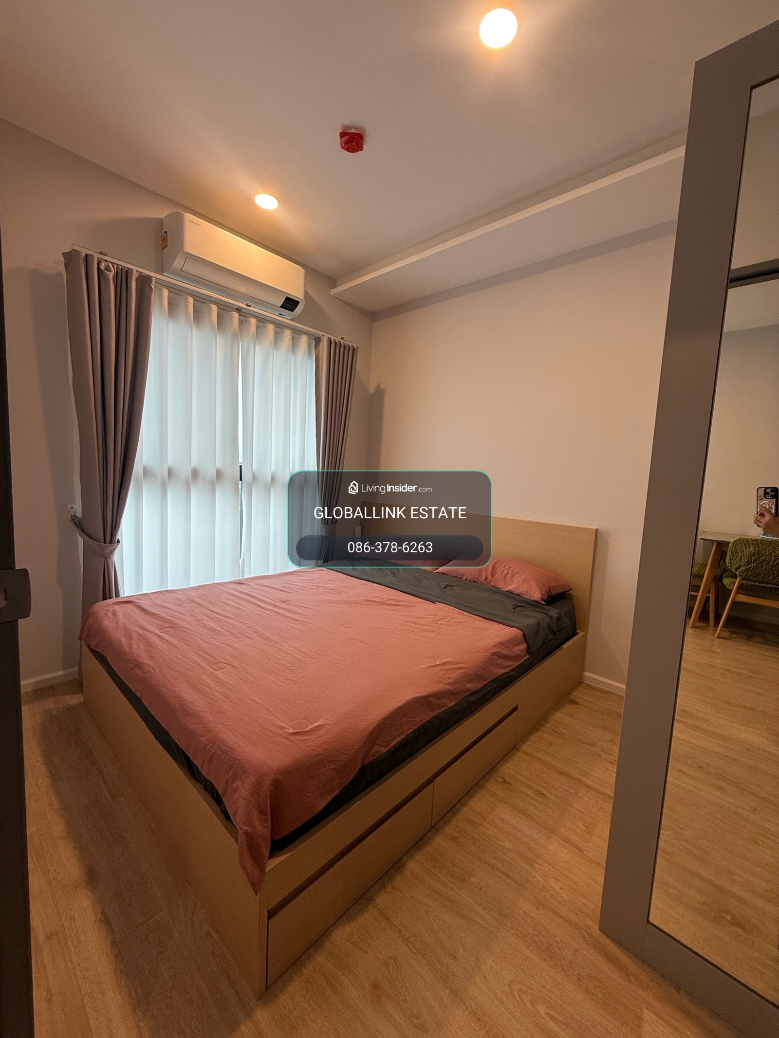 (GBL2425) 🔥🏢 ห้องว่างพร้อมเข้าอยู่ The Next รวมโชค ซิตี้ฮอล วิวสระว่ายน้ำ ด่วนที่สุด 🏢🔥  😍สนใจสามารถนัดหมายดูห้องได้นะคะ🙏  🏢Project name : The Next Ruamchok-City Hall  ✅พื้นที่ 28.21 ตร.ม  ✅ ชั้น 4 ตึก B   วิวสระว่ายน้ำ ✅ 1 ห้องนอน 1 ห้องน้ำ  – รูปที่ 4