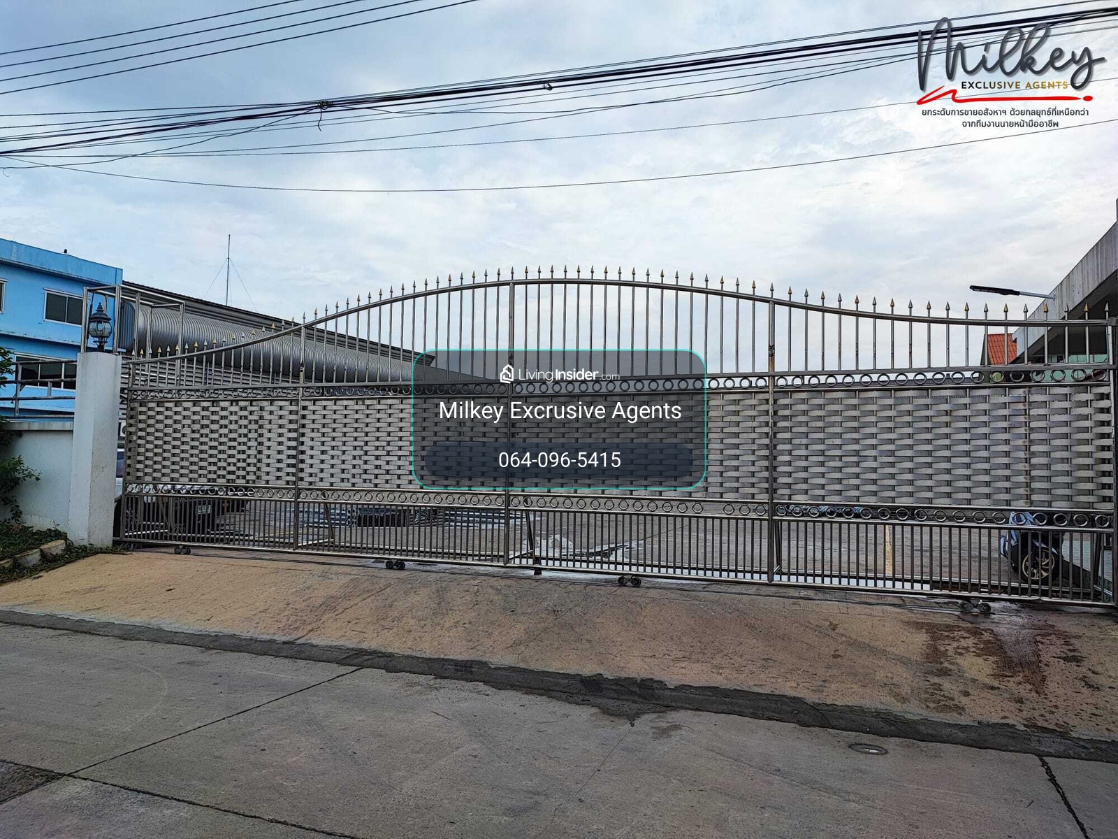 Factory for sale with office, Om Yai, Nakhon Pathom, area 4-1-6 rai with 3-story factory building, large factory. Ready to expand your business 🏭 – รูปที่ 2