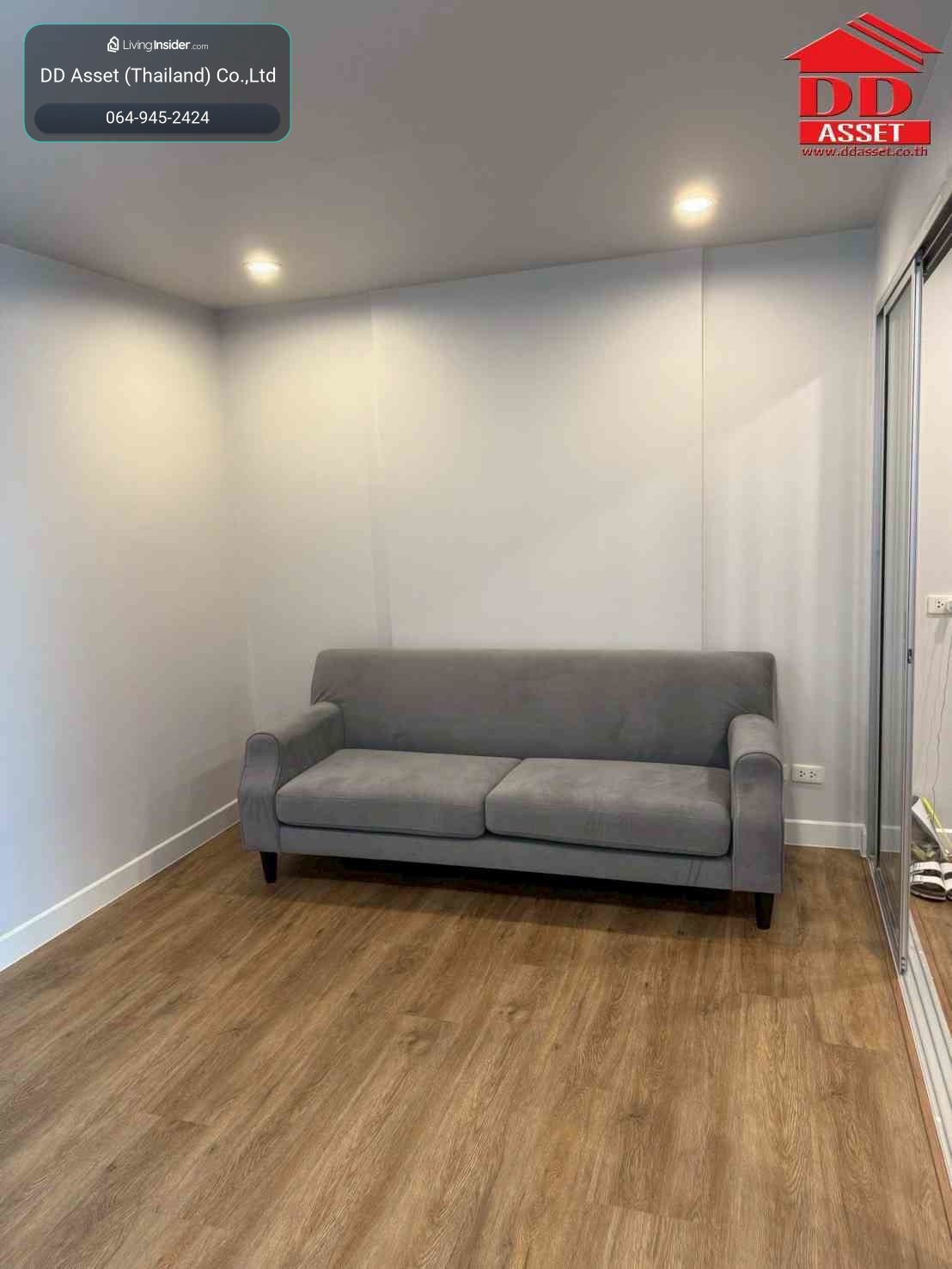 For Rent D Condo Rattanathibet, D Condo Rattanathibet, near Sai Ma BTS station, only 50 meters, Code: C8461 – รูปที่ 2
