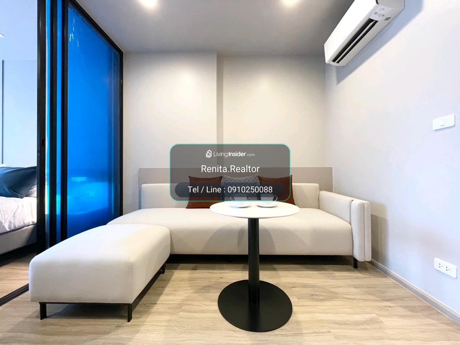 ให้เช่า คัลเจอร์ ทองหล่อ • 32.7 ตร.ม. • 1 ห้องนอน • 30,000 บาท/เดือน Culture Thonglor – รูปที่ 3
