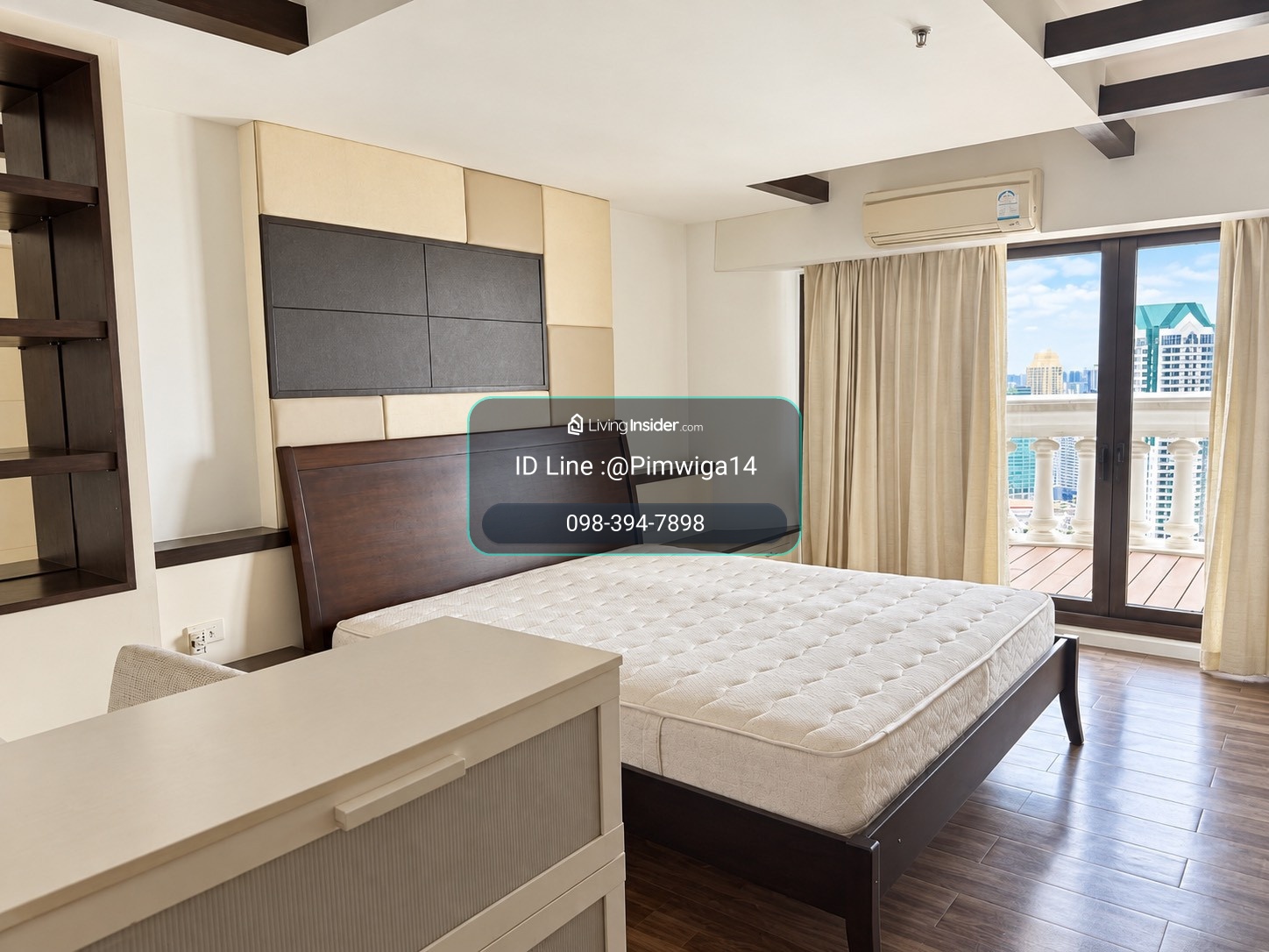 🌆 For rent: State Tower | 44th floor, city view, large room 68 sq m. – รูปที่ 2