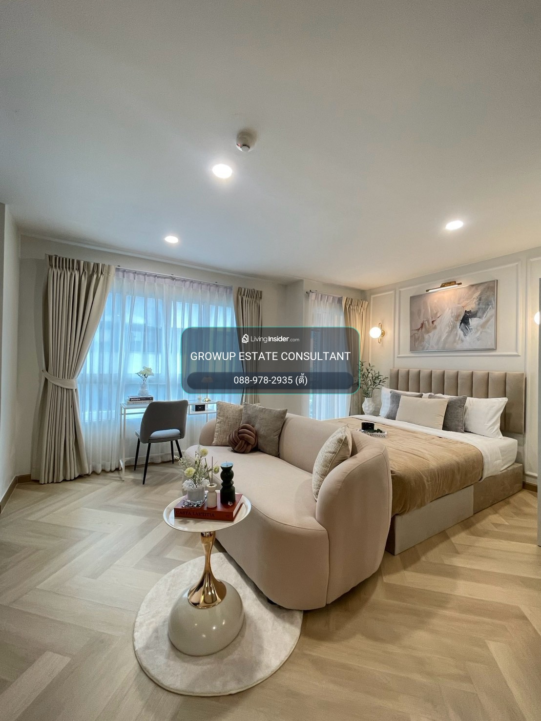 K-7213 🔥🔥 ห้องสวย ตกแต่งใหม่ ใกล้ MRT พระราม 9 เพียง 350 เมตร ขาย ! คอนโด PG2 พระราม 9 Condominium พร้อมอยู่ – รูปที่ 2