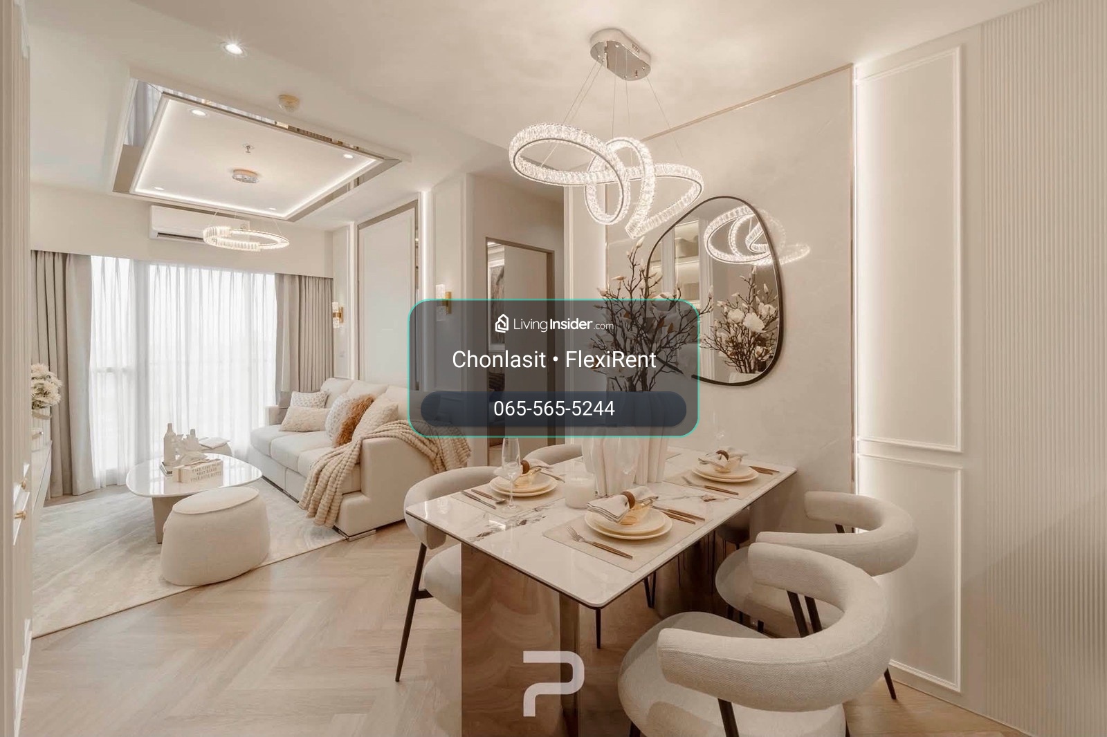🔥 FOR RENT | LIFE RATCHADAPHISEK 🔥 ✨ 2 Bedrooms | 2 Bathrooms | ชั้น 23 | วิวสวยไม่บล็อก – รูปที่ 4